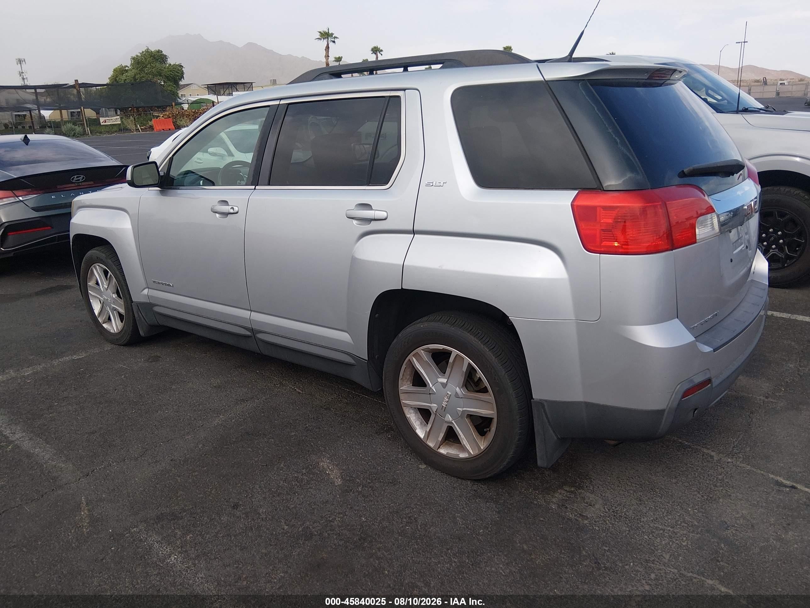 2011 Gmc Terrain Slt-1 Black vin: 2CTFLVEC0B6345304