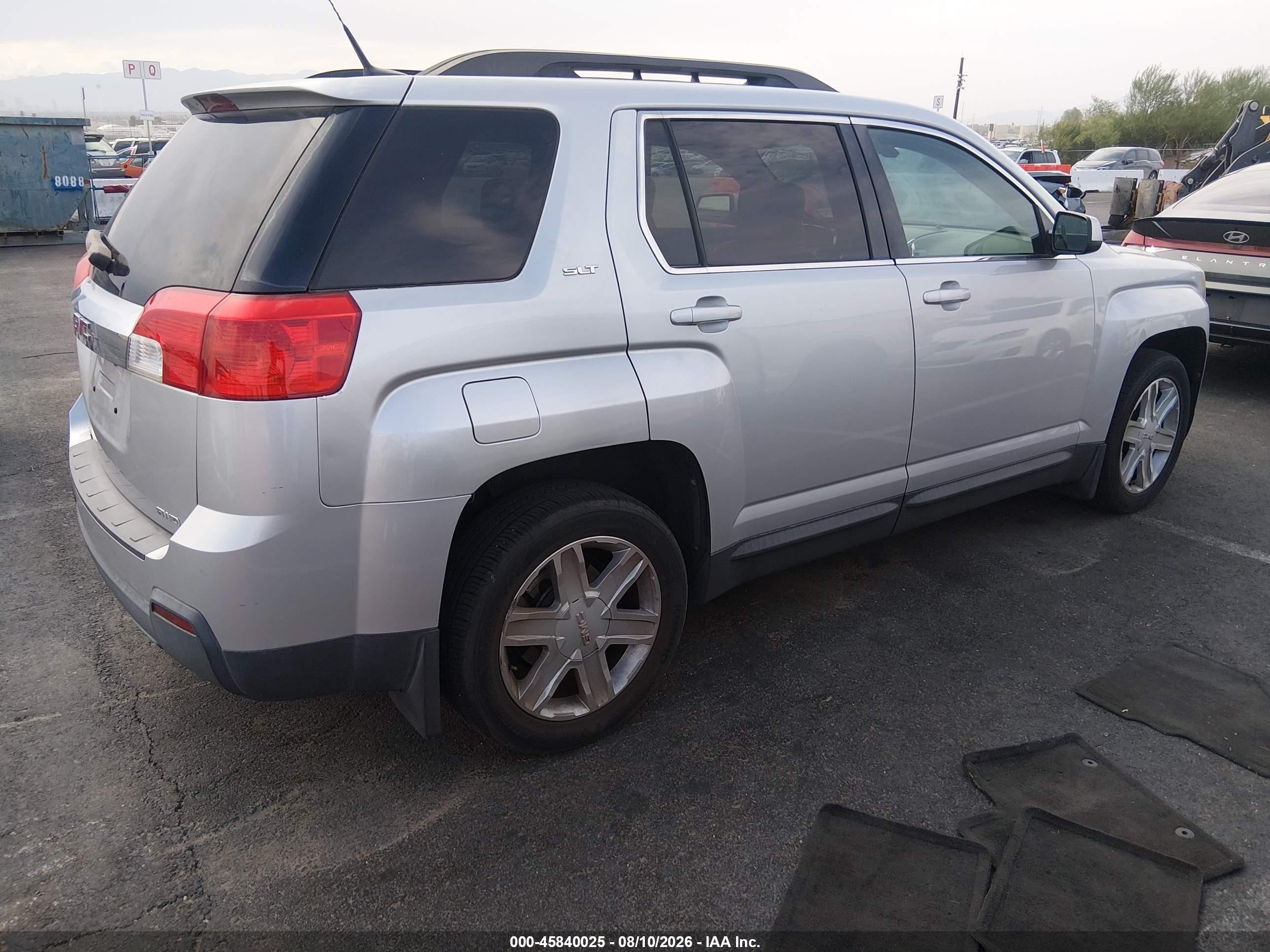2011 Gmc Terrain Slt-1 Black vin: 2CTFLVEC0B6345304