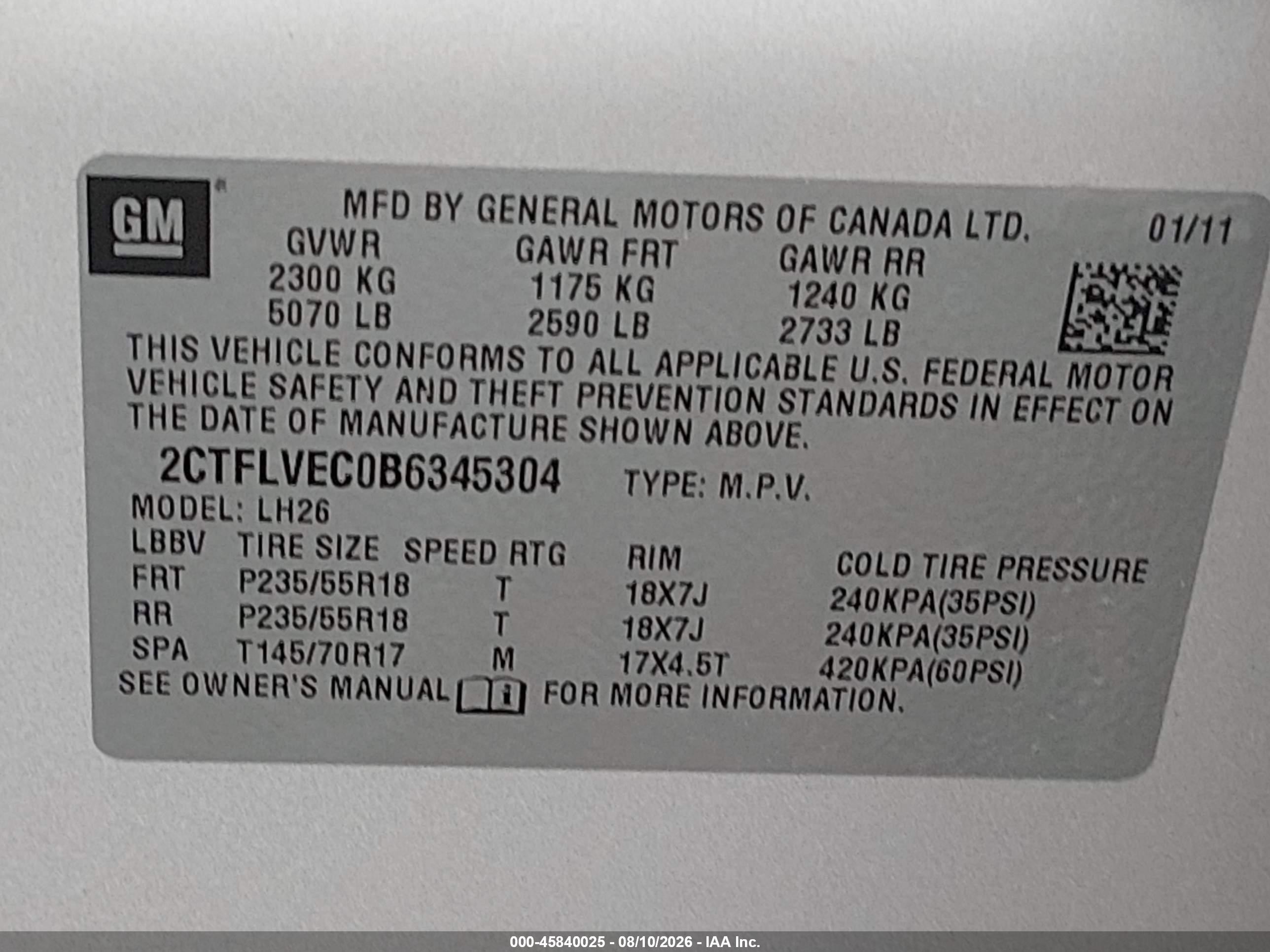 2011 Gmc Terrain Slt-1 Черный vin: 2CTFLVEC0B6345304