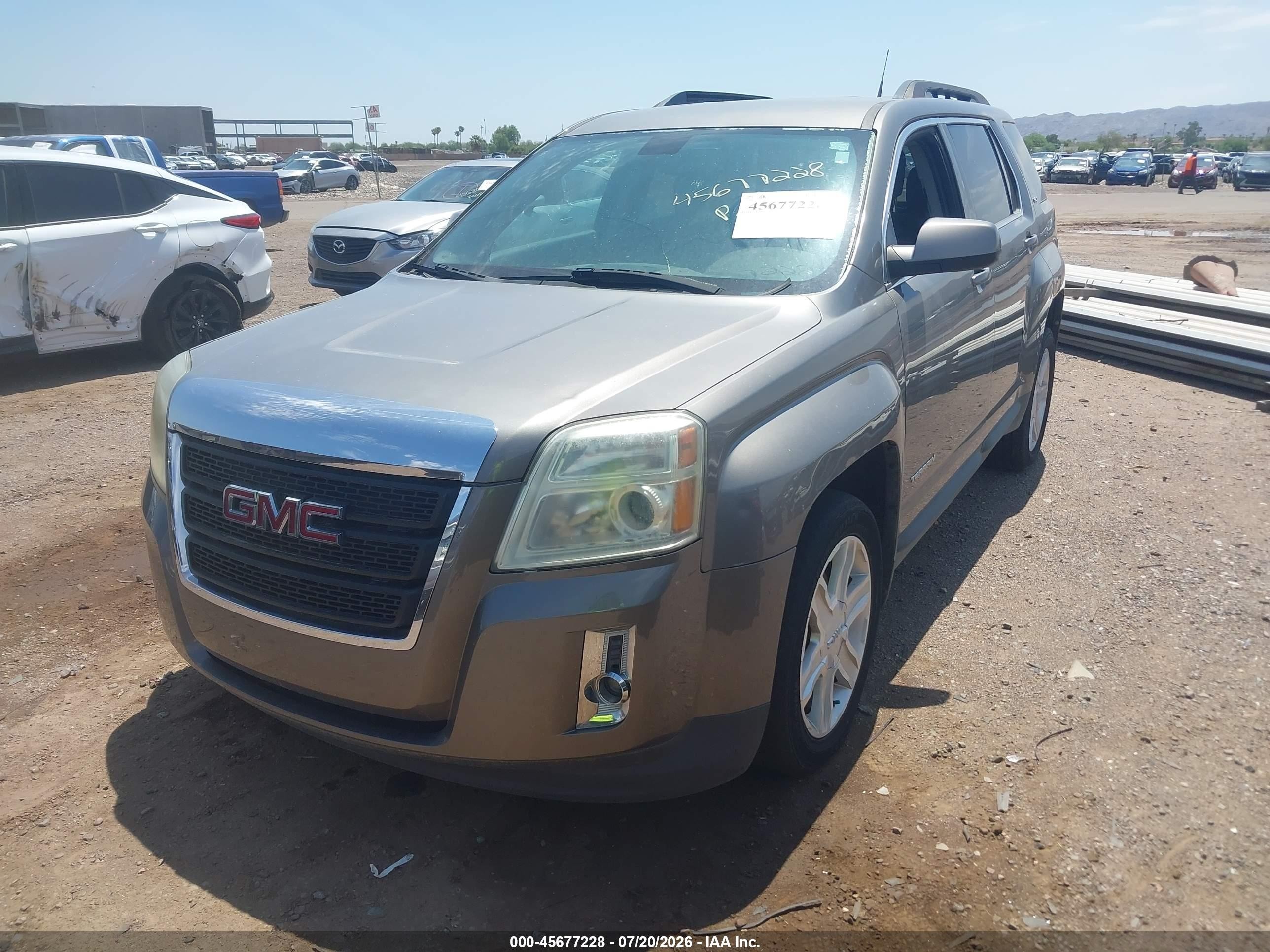 2011 Gmc Terrain Slt-1 Gold vin: 2CTFLVEC0B6388010