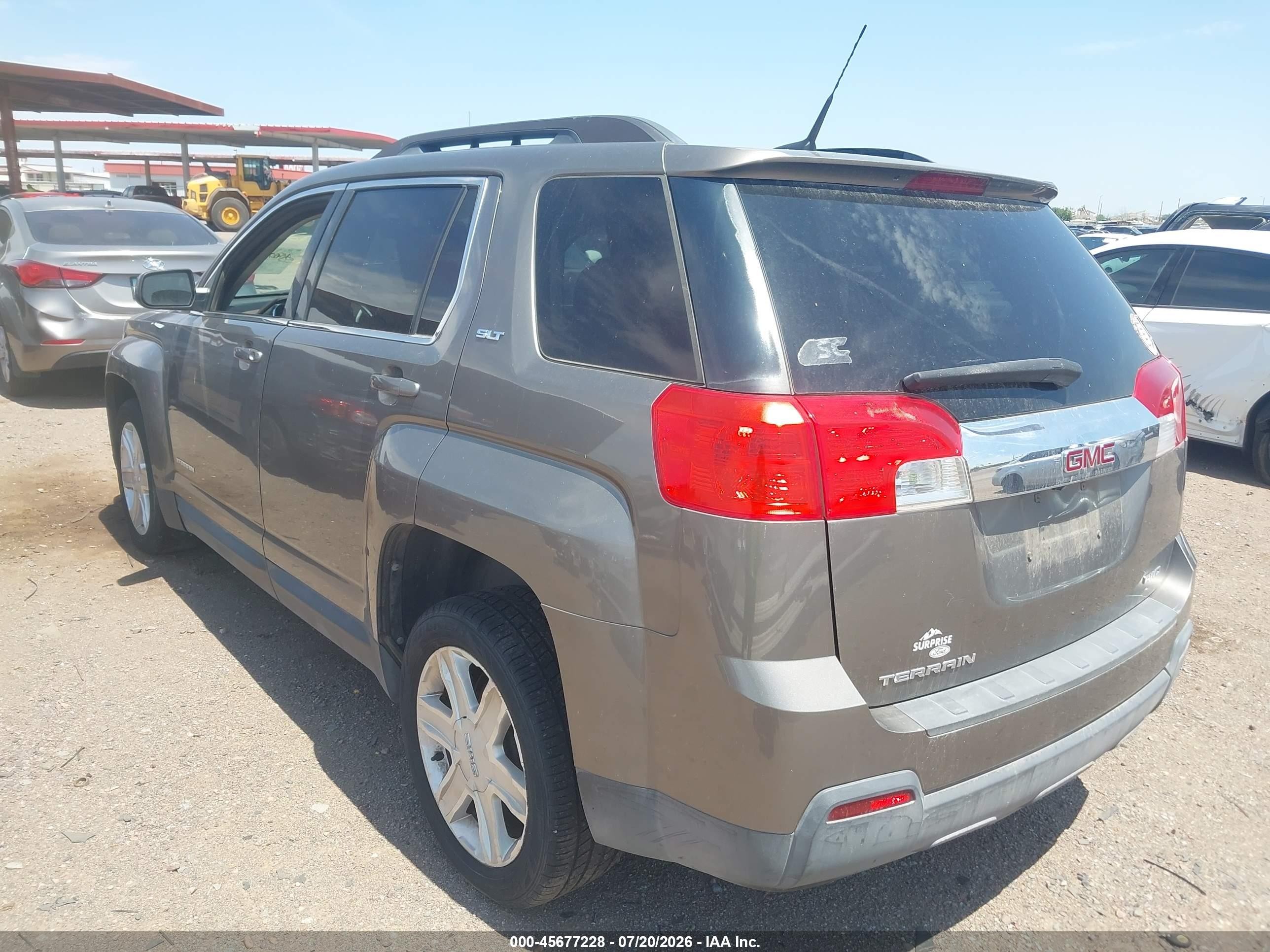 2011 Gmc Terrain Slt-1 Gold vin: 2CTFLVEC0B6388010