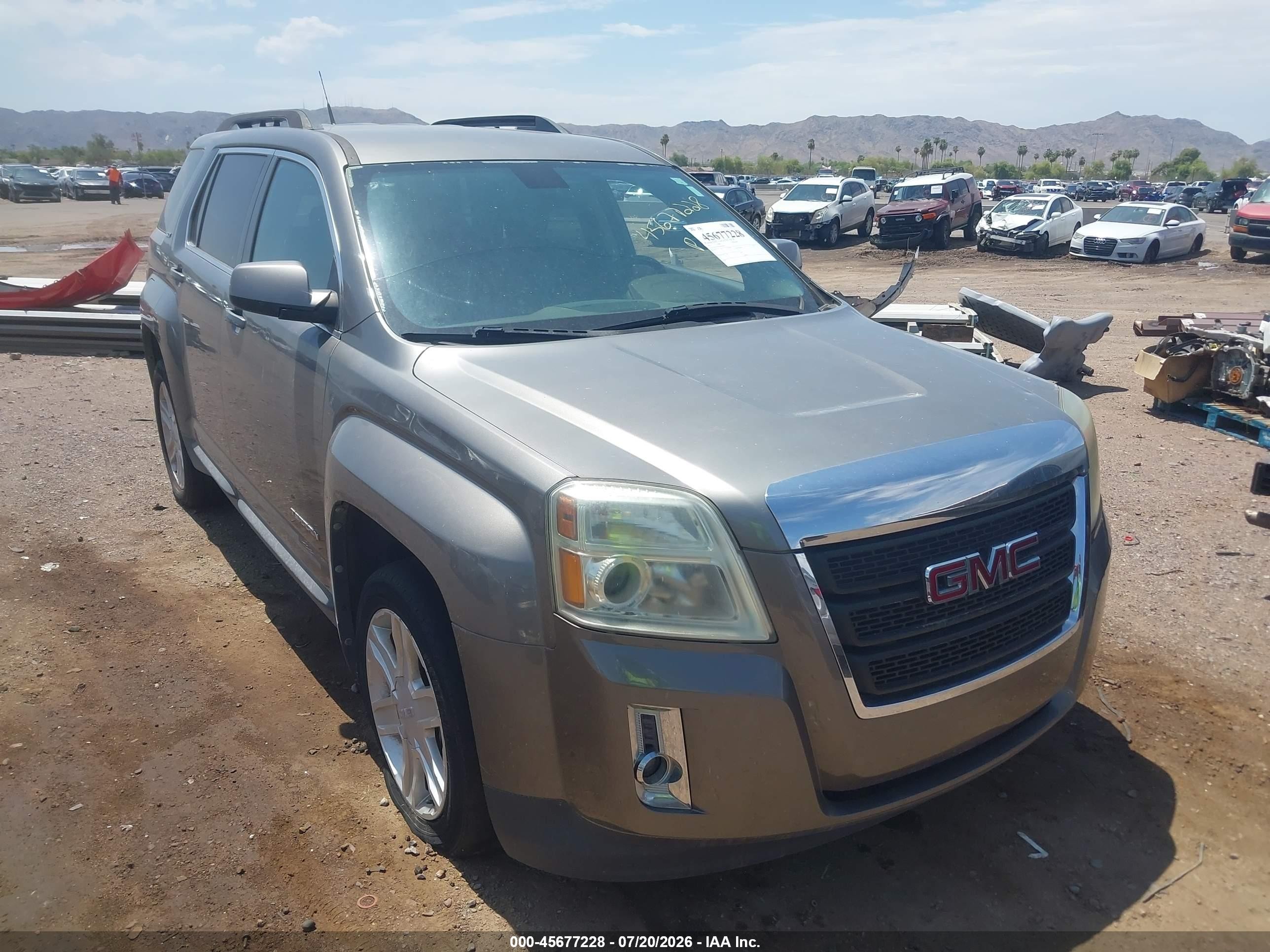 2011 Gmc Terrain Slt-1 Gold vin: 2CTFLVEC0B6388010