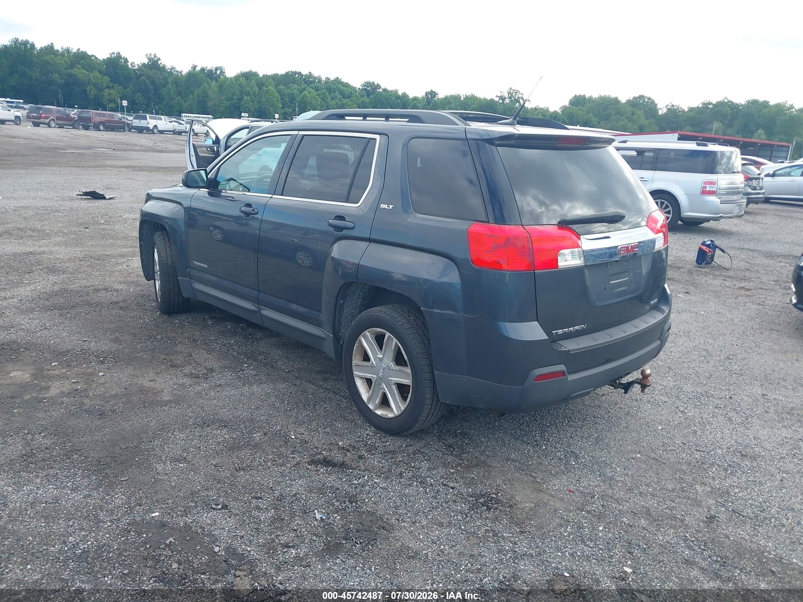 2011 Gmc Terrain Slt-1 Gray vin: 2CTFLVEC1B6242733
