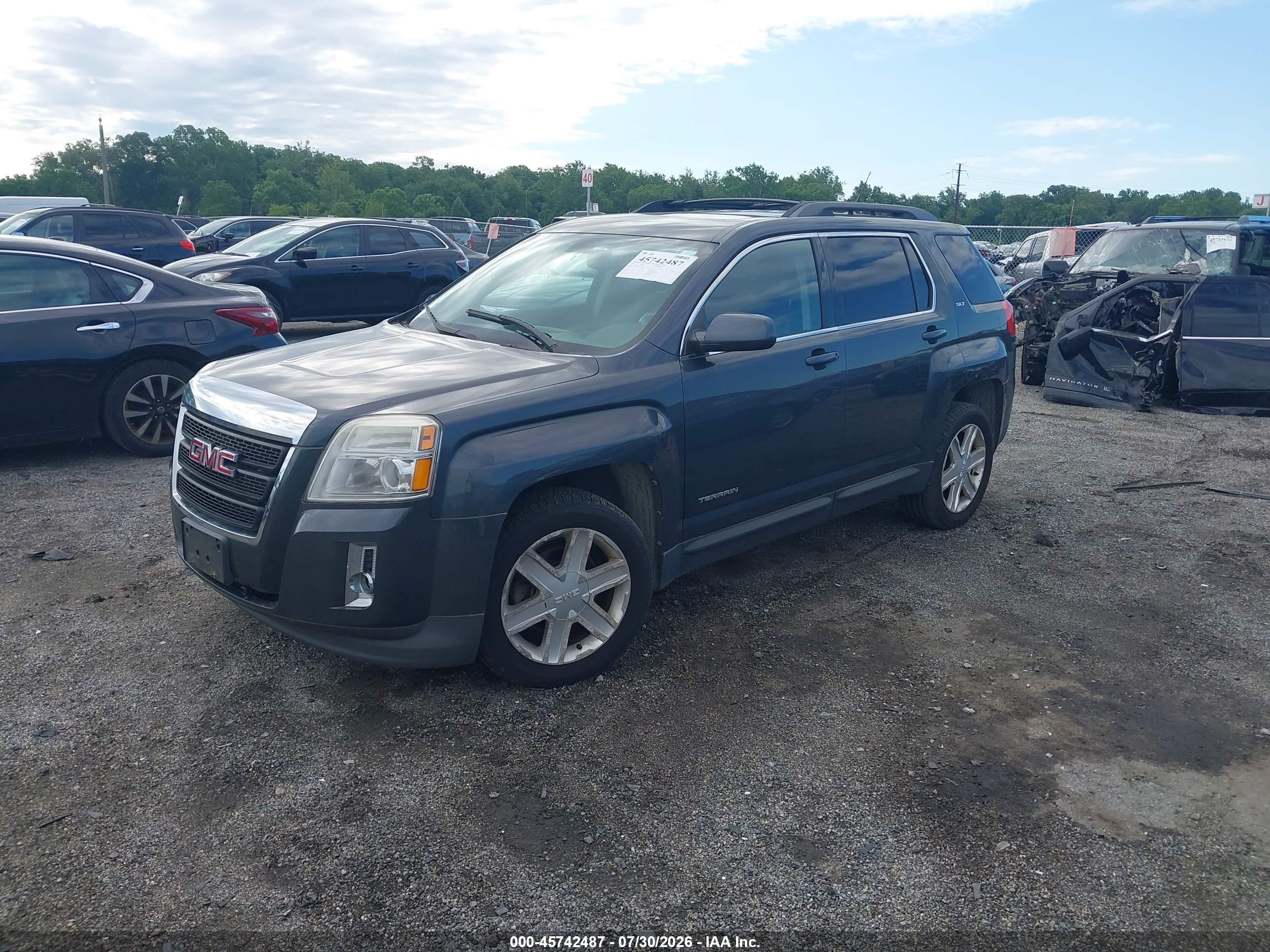 2011 Gmc Terrain Slt-1 Gray vin: 2CTFLVEC1B6242733
