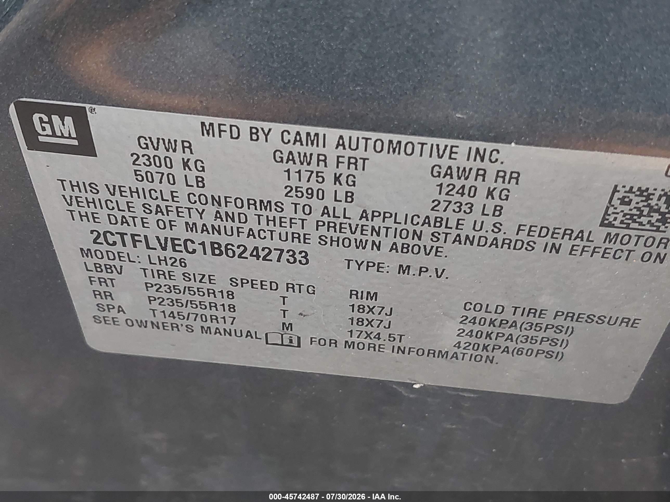 2011 Gmc Terrain Slt-1 Gray vin: 2CTFLVEC1B6242733