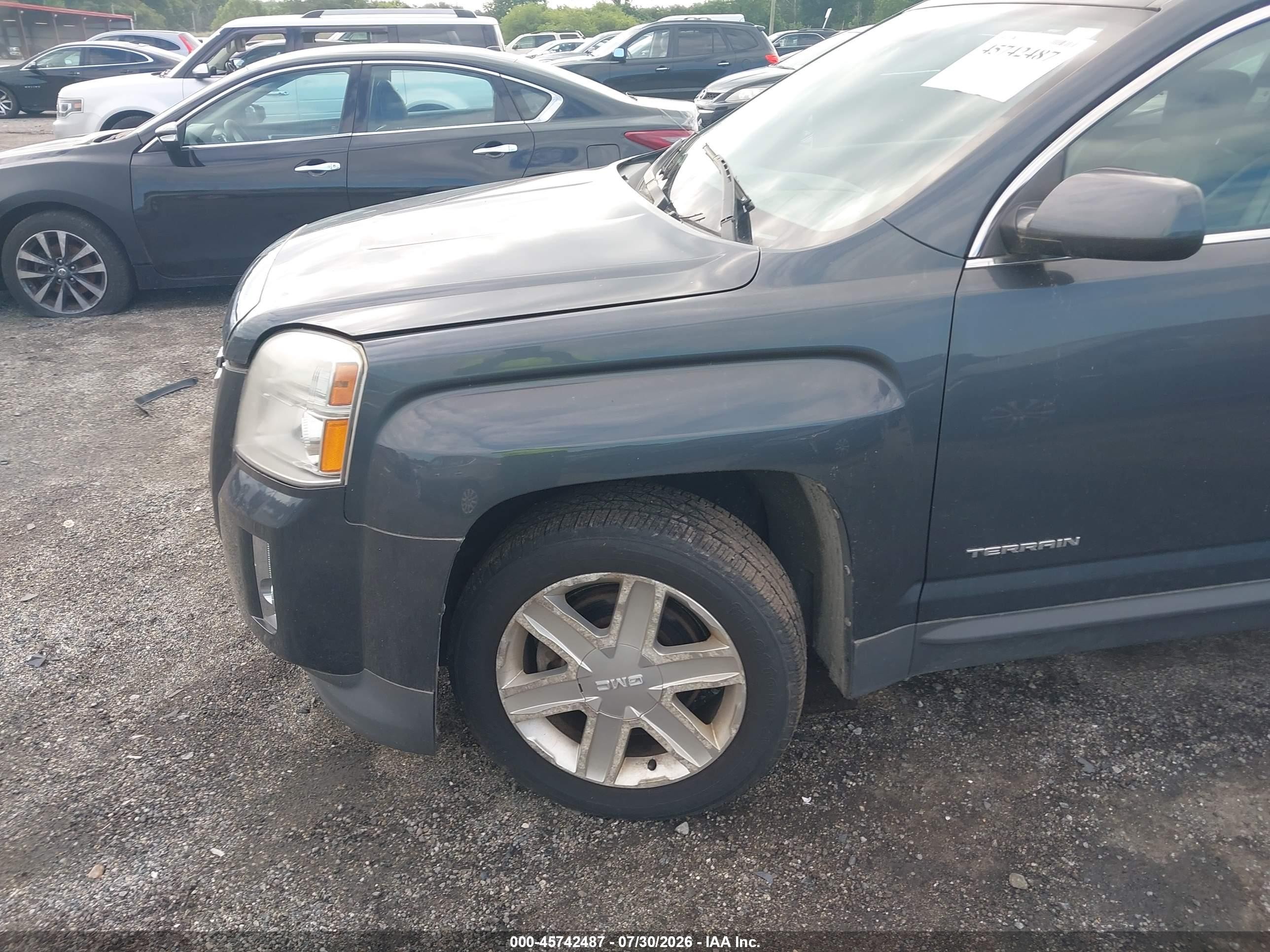 2011 Gmc Terrain Slt-1 Gray vin: 2CTFLVEC1B6242733