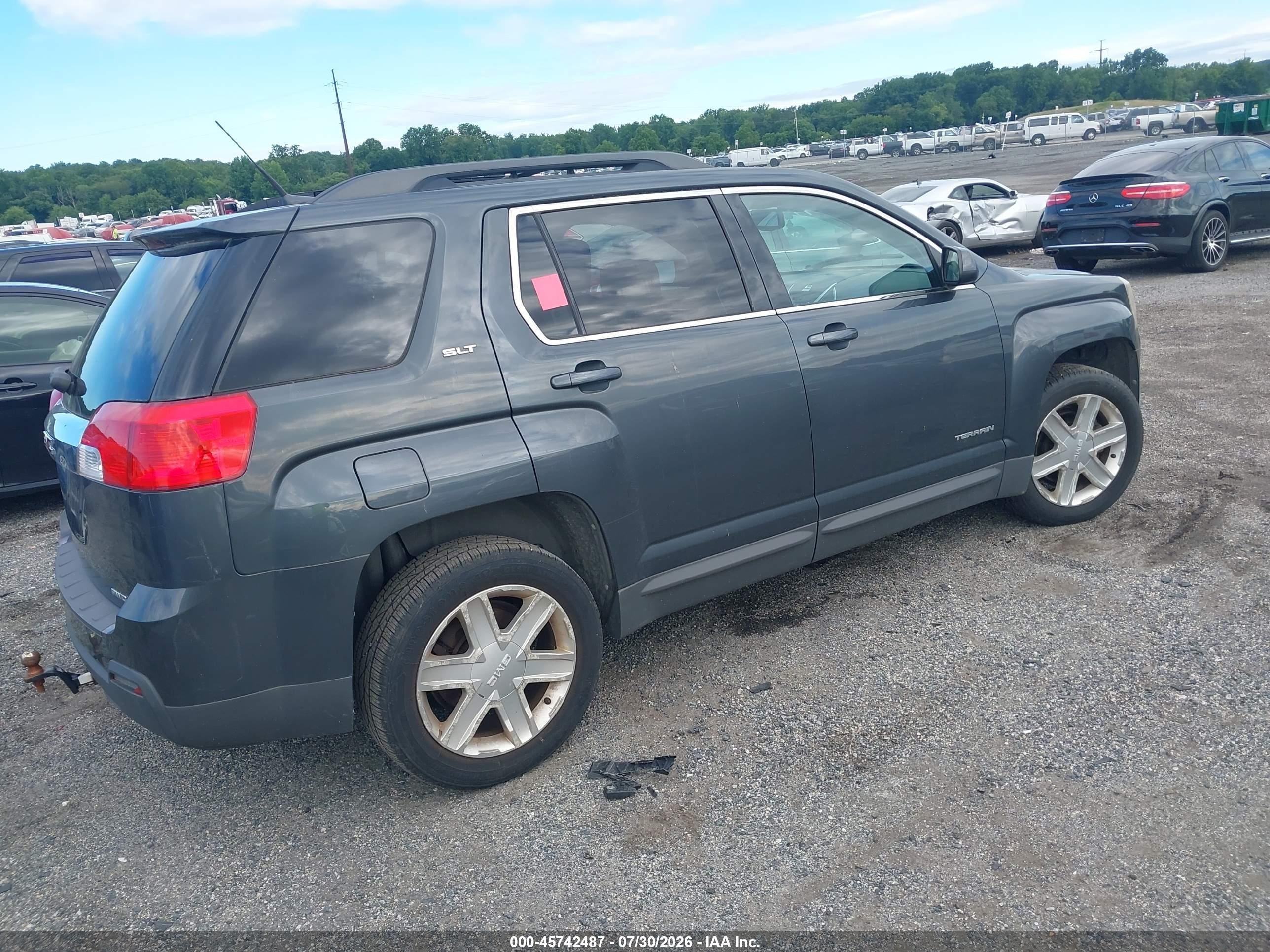 2011 Gmc Terrain Slt-1 Gray vin: 2CTFLVEC1B6242733