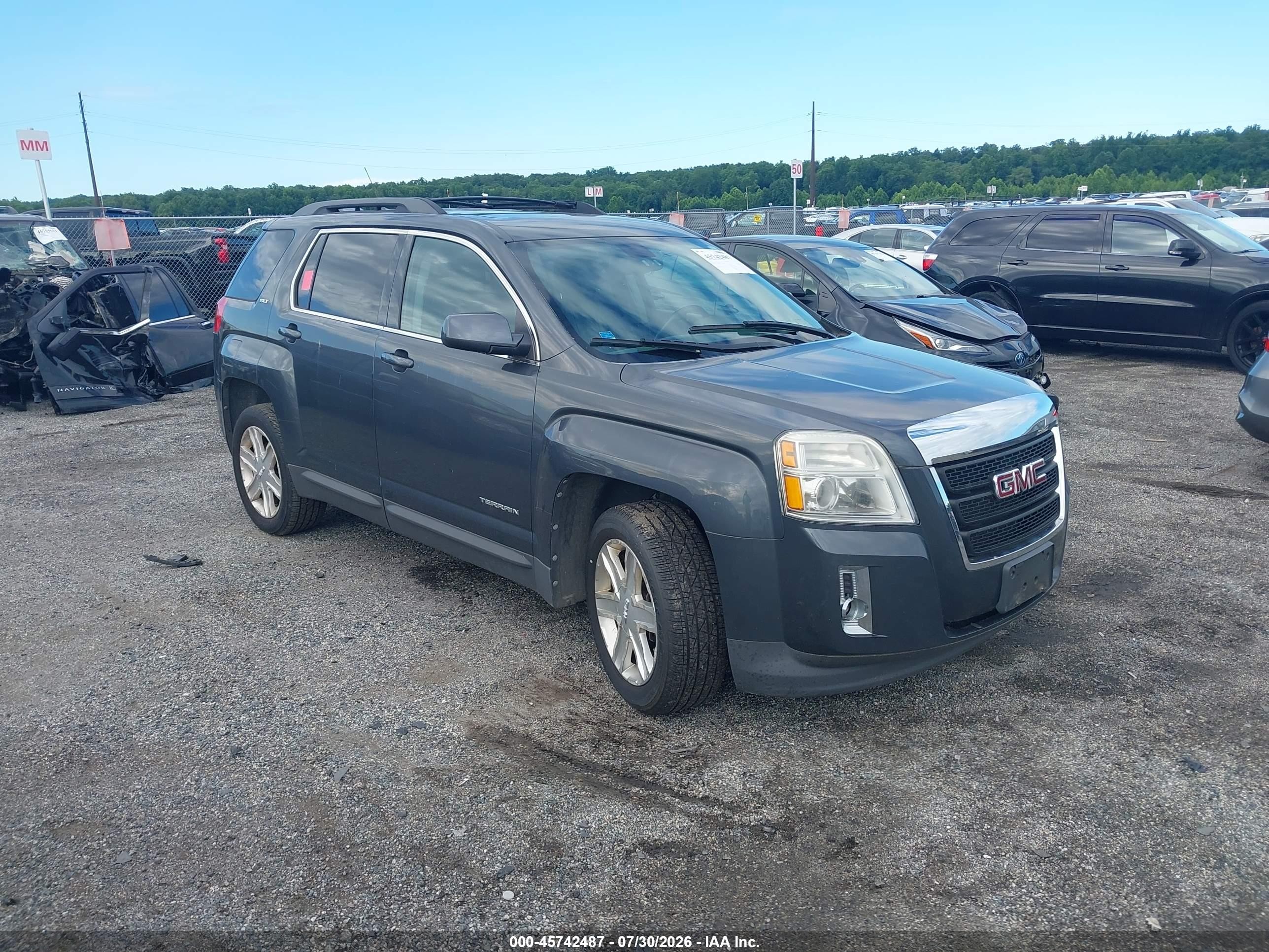 2011 Gmc Terrain Slt-1 Gray vin: 2CTFLVEC1B6242733