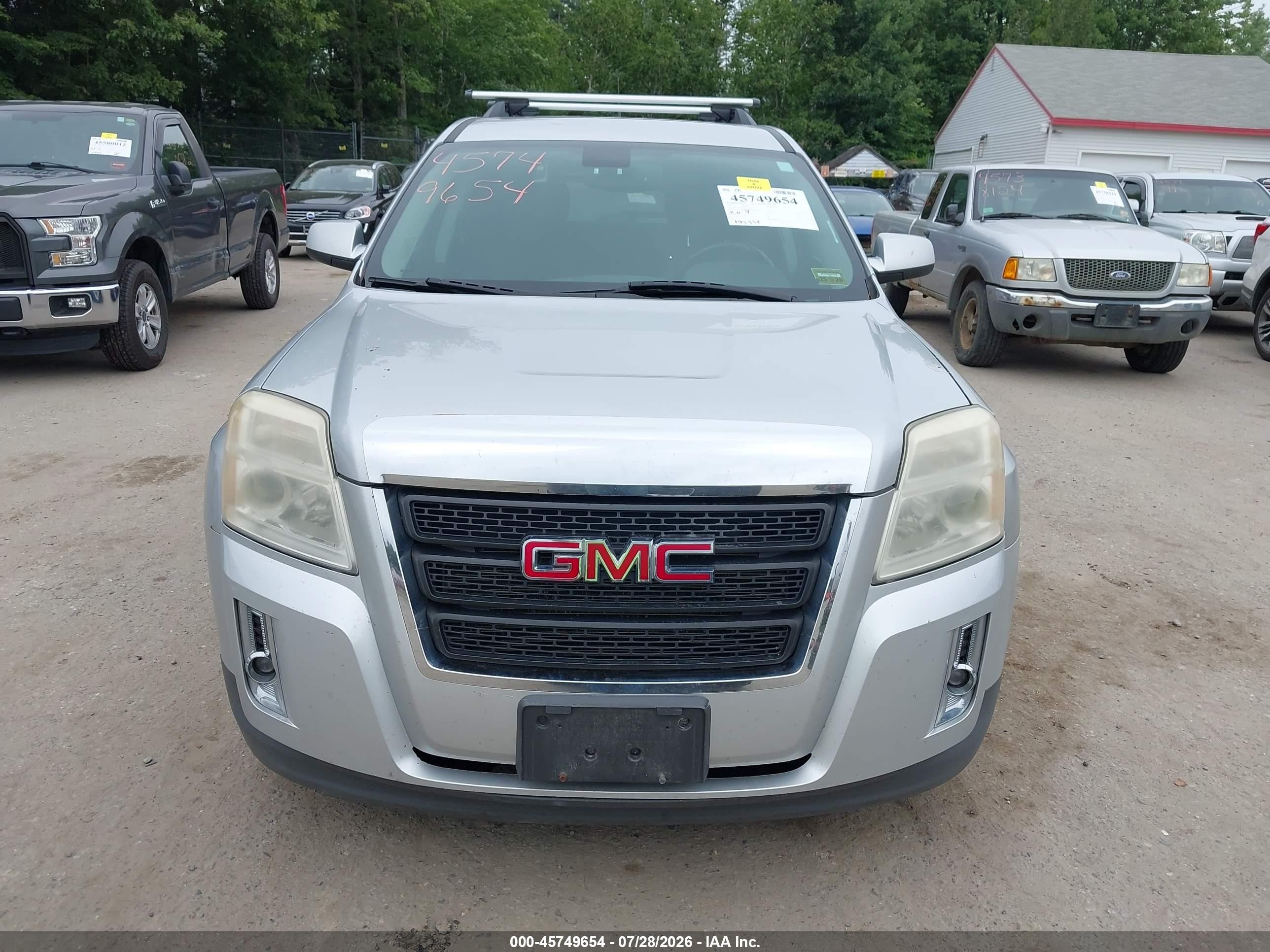 2011 Gmc Terrain Slt-1 Silver vin: 2CTFLVEC5B6257106