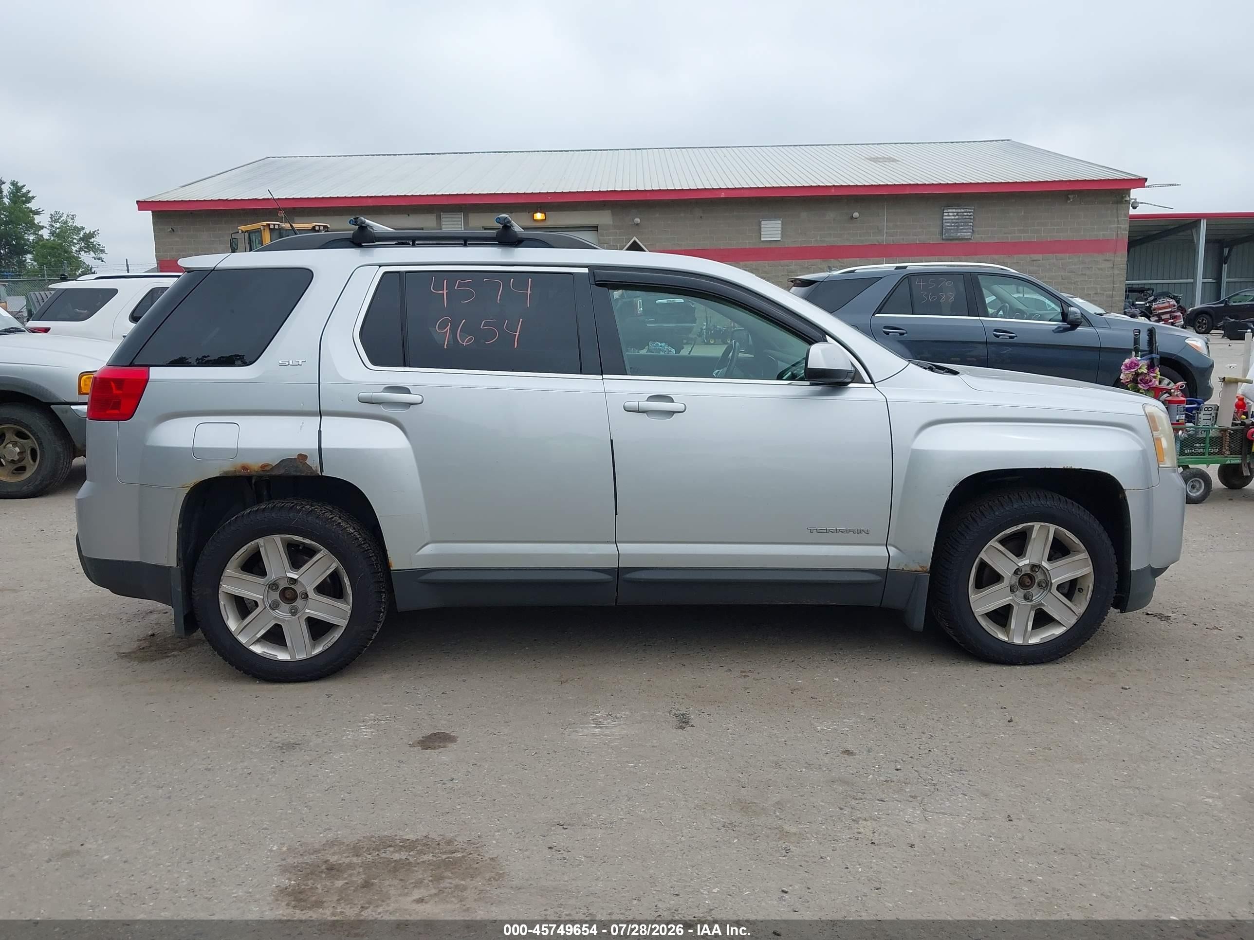 2011 Gmc Terrain Slt-1 Silver vin: 2CTFLVEC5B6257106
