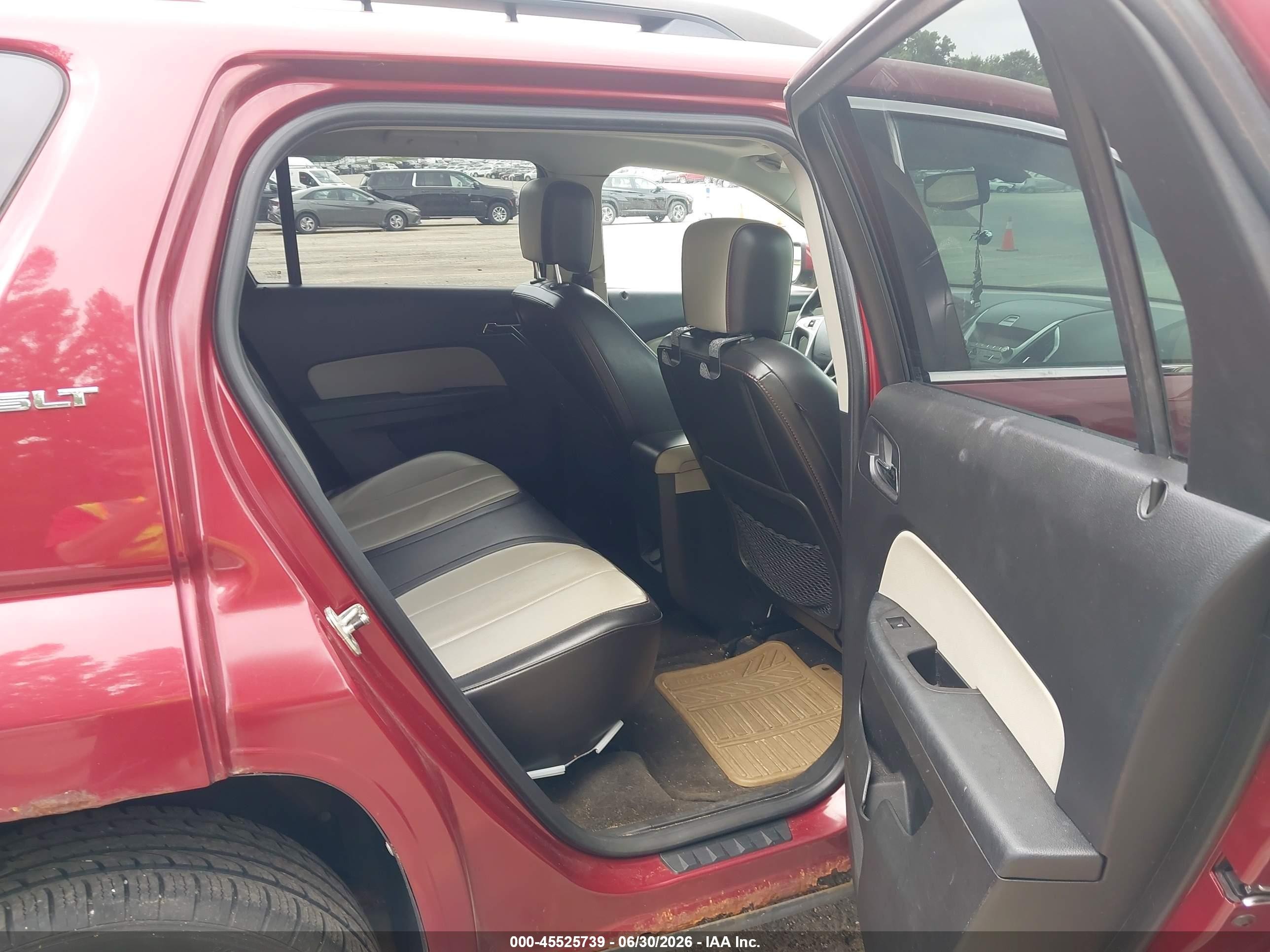 2011 Gmc Terrain Slt-1 Red vin: 2CTFLVEC5B6338106