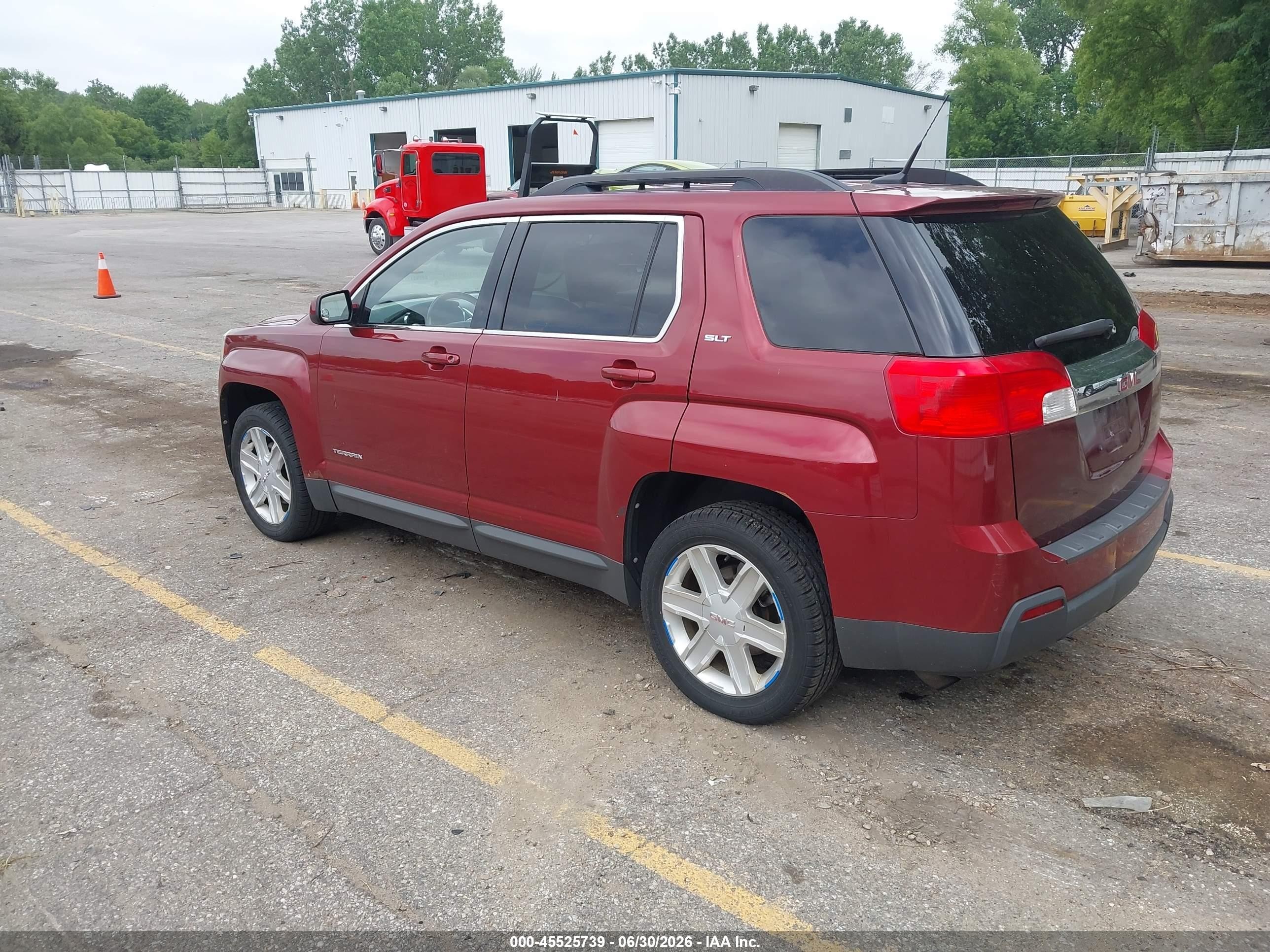 2011 Gmc Terrain Slt-1 Red vin: 2CTFLVEC5B6338106