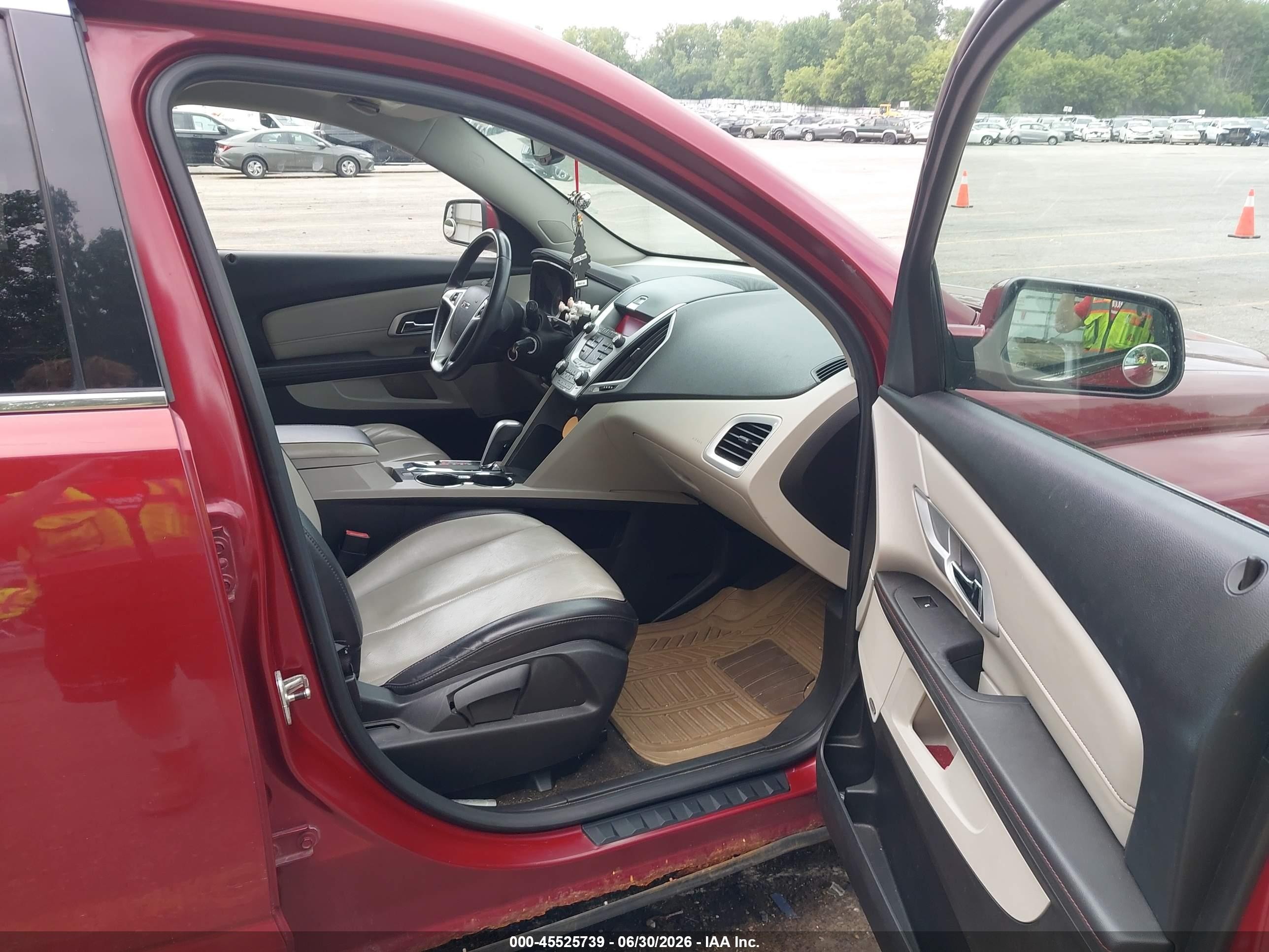 2011 Gmc Terrain Slt-1 Red vin: 2CTFLVEC5B6338106
