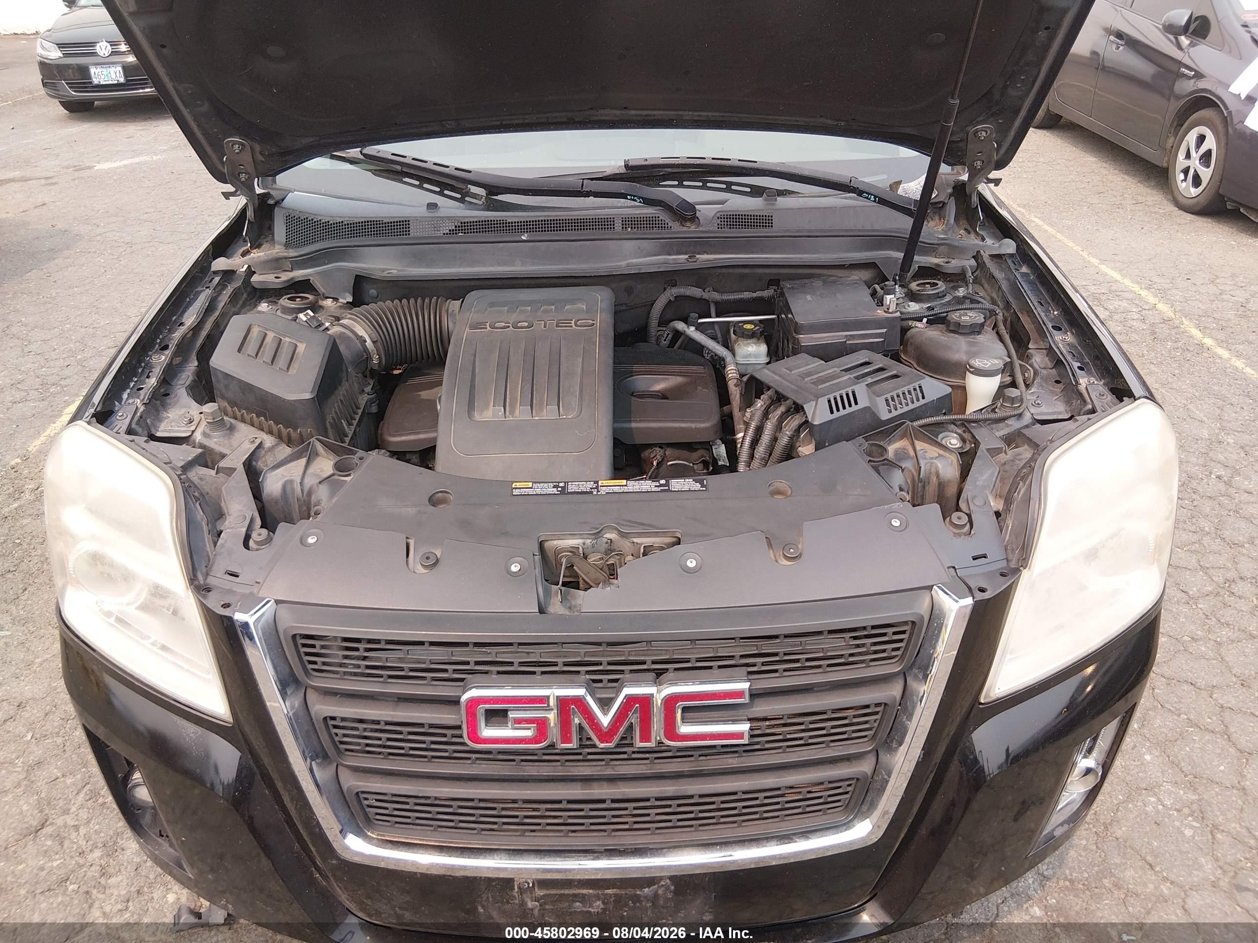 2011 Gmc Terrain Slt-1 Black vin: 2CTFLVEC8B6389874