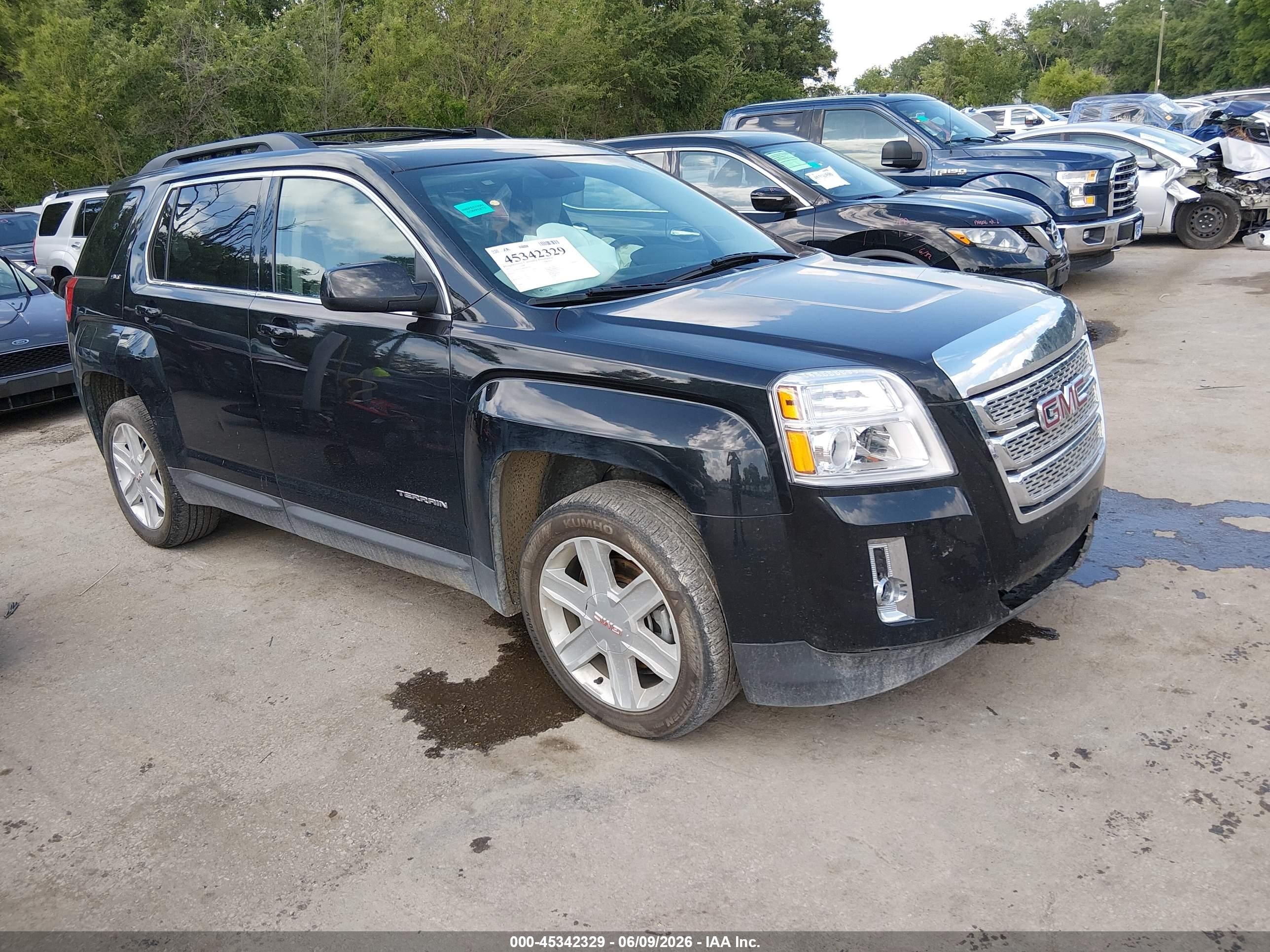 2011 Gmc Terrain Slt-1 Black vin: 2CTFLVEC8B6449748