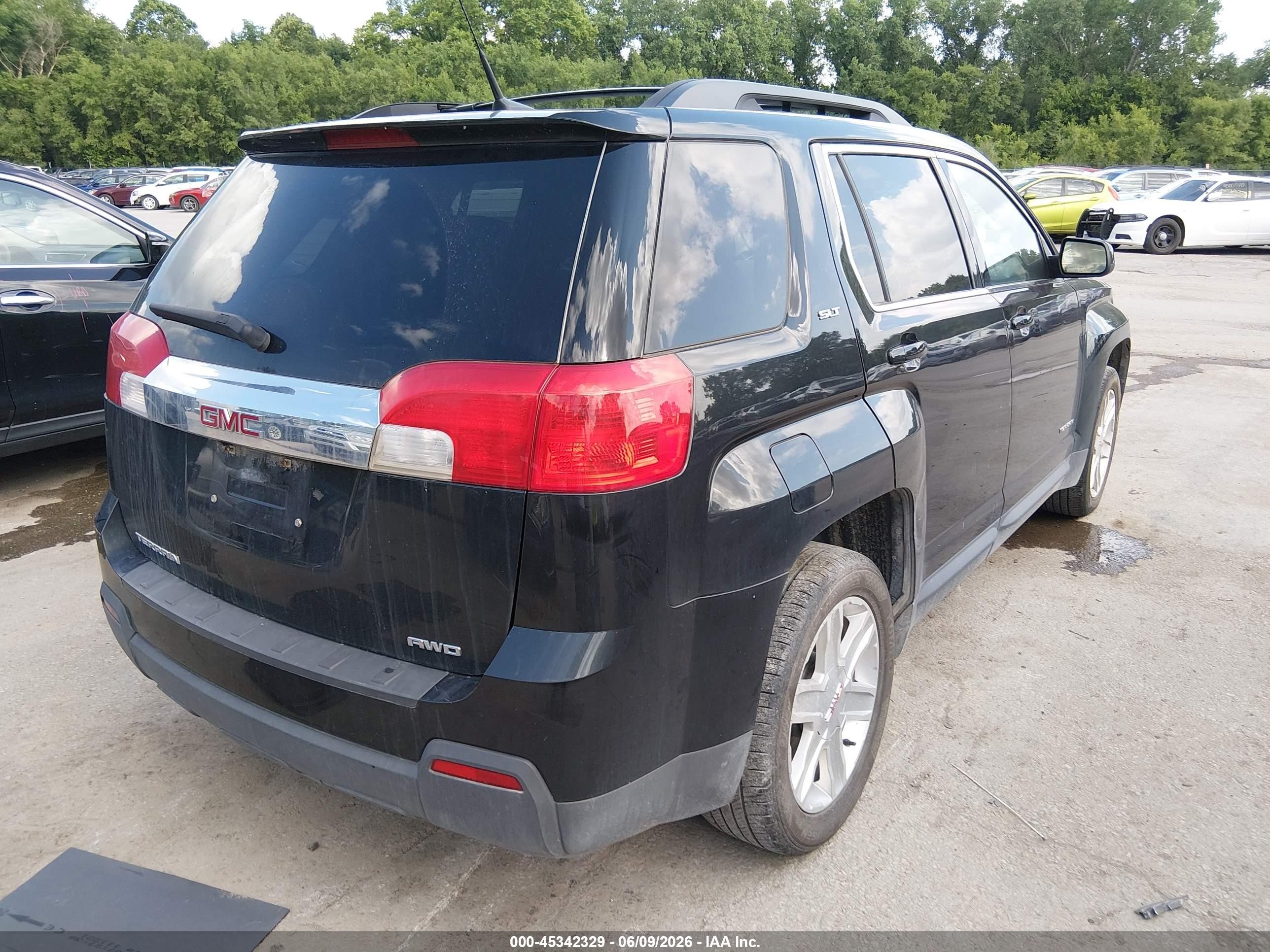 2011 Gmc Terrain Slt-1 Black vin: 2CTFLVEC8B6449748