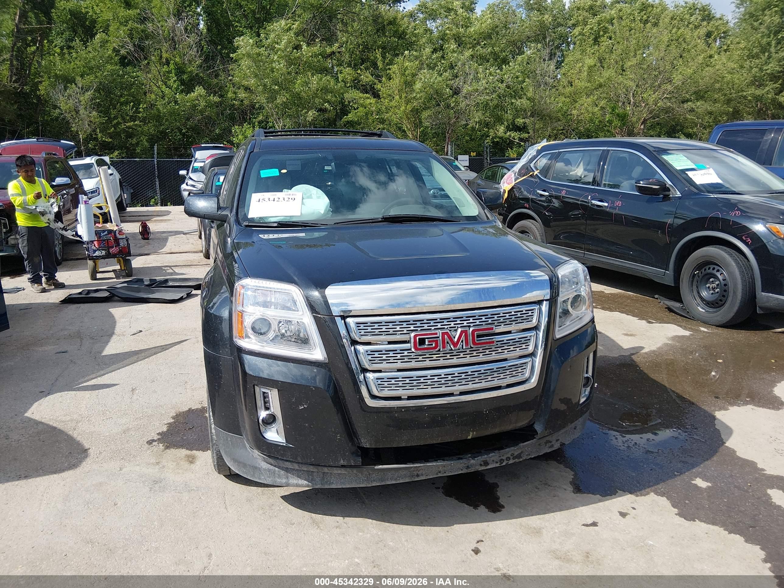 2011 Gmc Terrain Slt-1 Black vin: 2CTFLVEC8B6449748