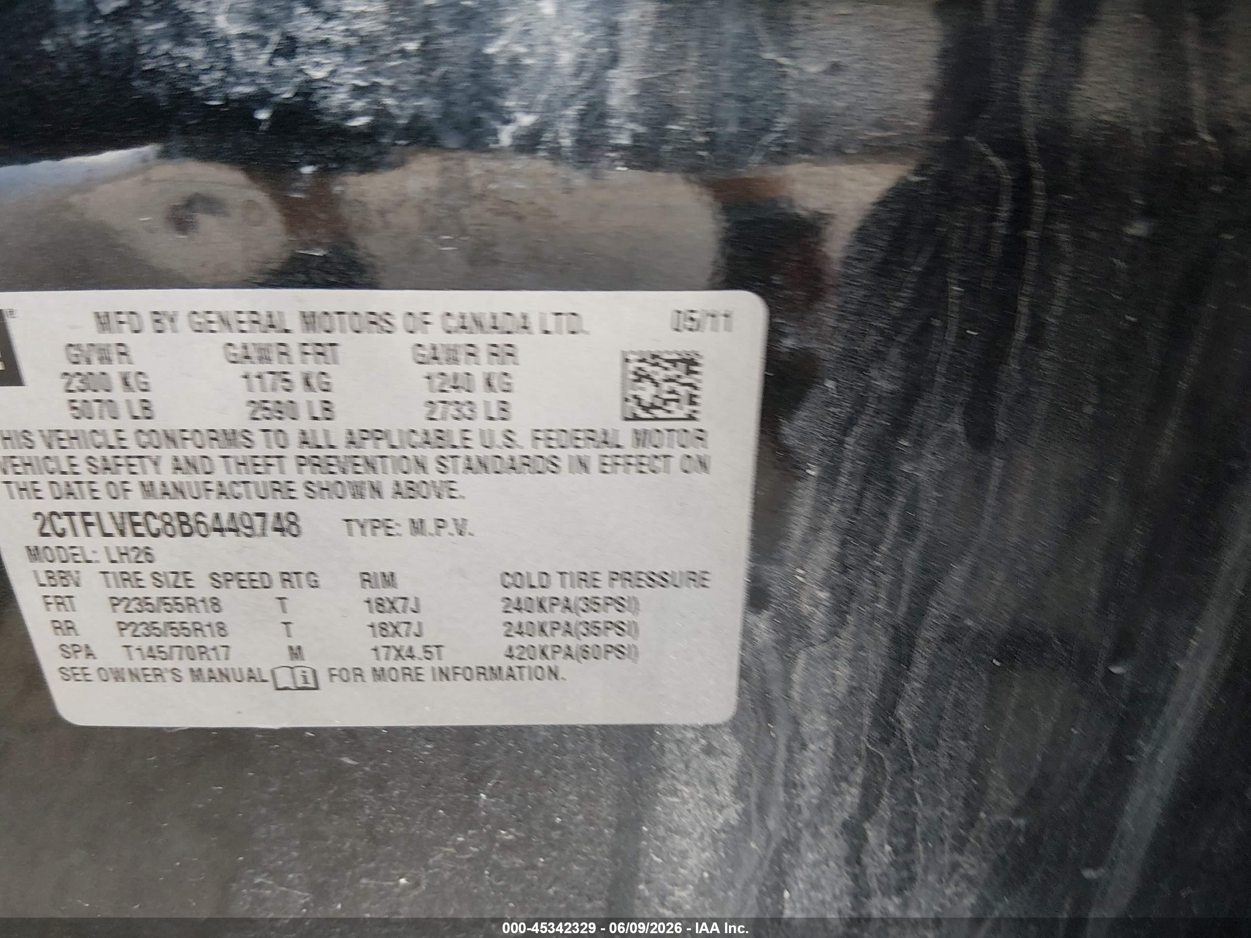 2011 Gmc Terrain Slt-1 Black vin: 2CTFLVEC8B6449748