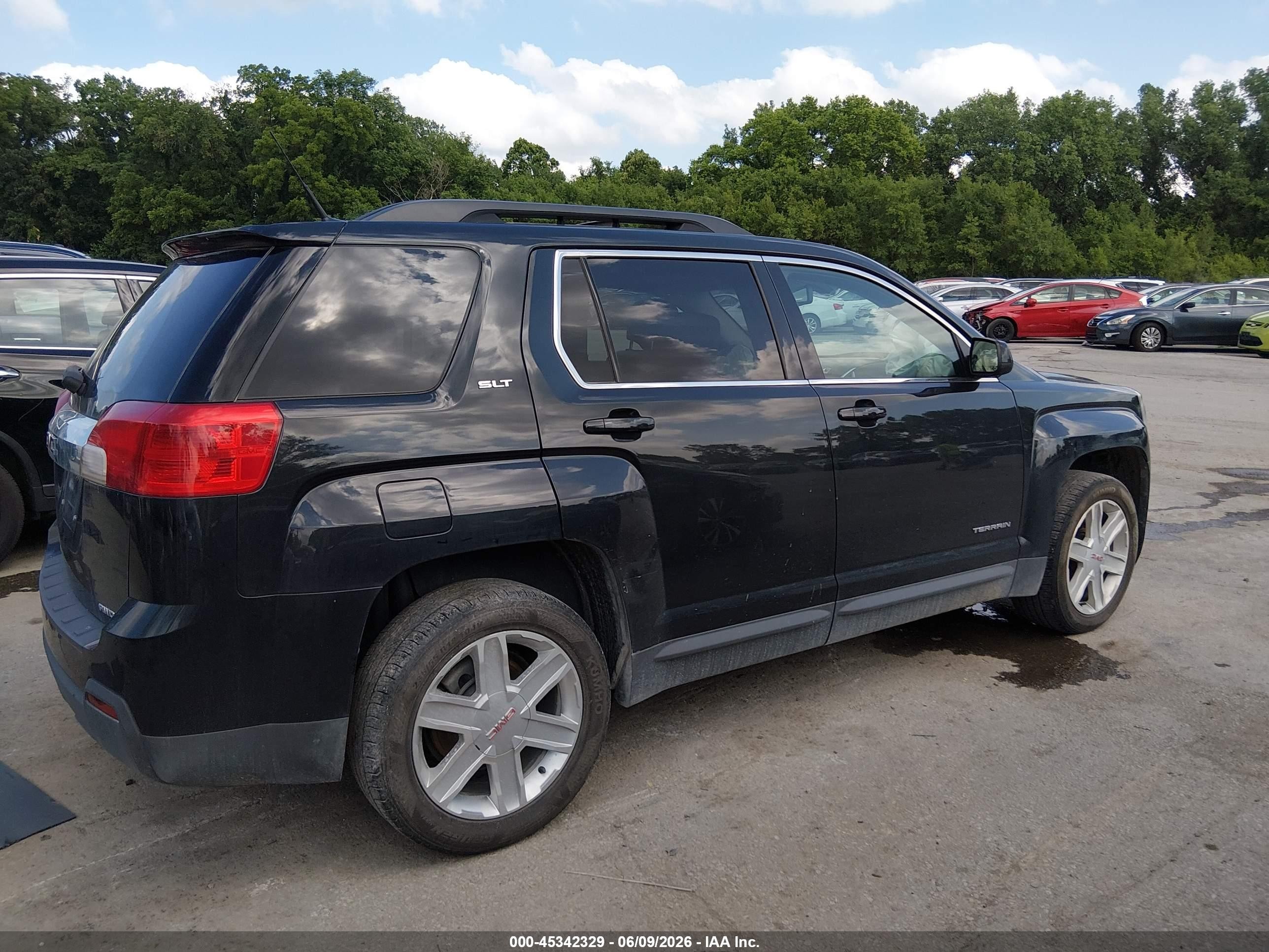 2011 Gmc Terrain Slt-1 Black vin: 2CTFLVEC8B6449748