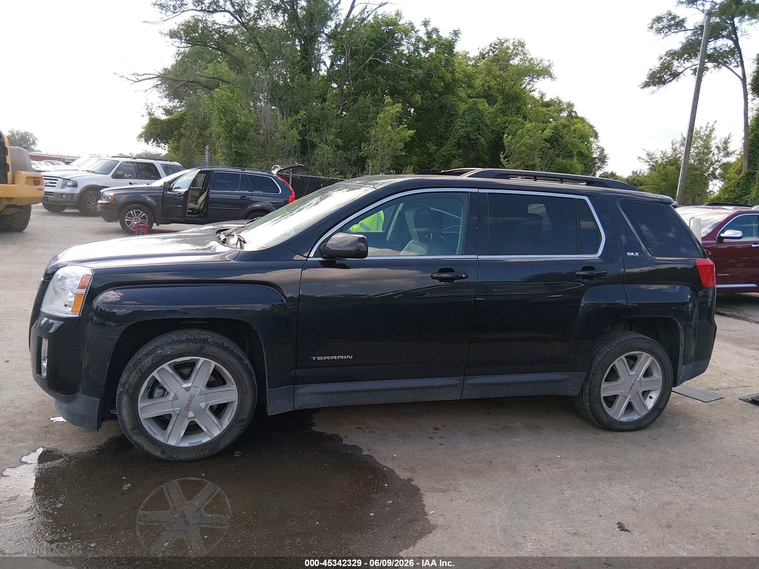 2011 Gmc Terrain Slt-1 Black vin: 2CTFLVEC8B6449748