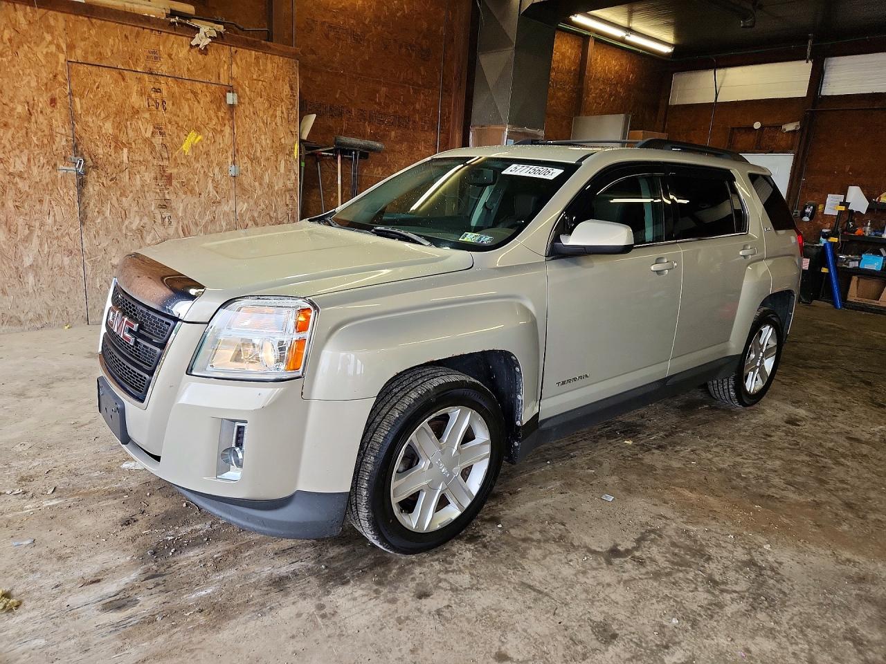 2011 Gmc Terrain Slt Cream vin: 2CTFLVEC9B6228840