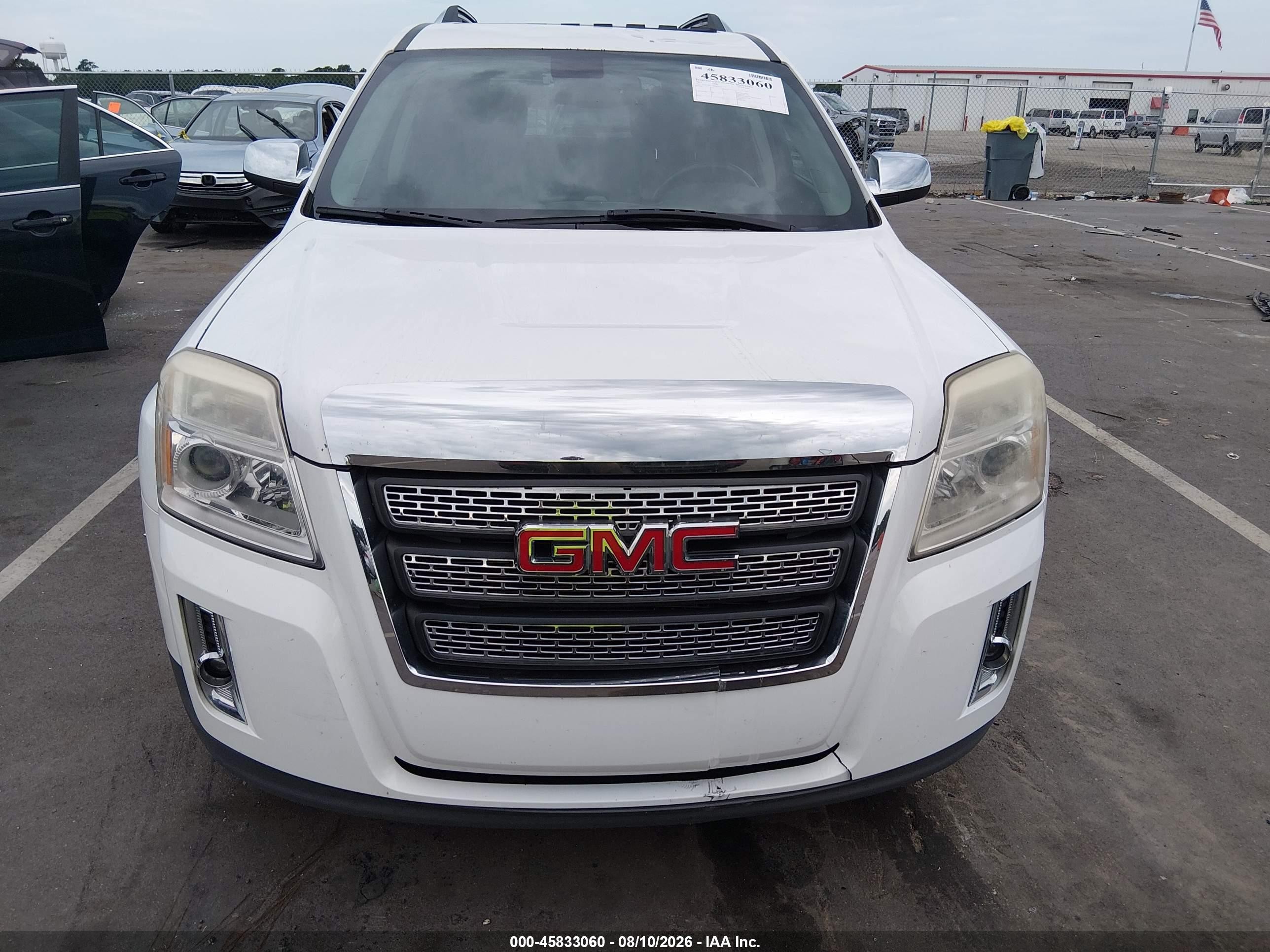 2011 Gmc Terrain Slt-2 Белый vin: 2CTFLWE53B6407611