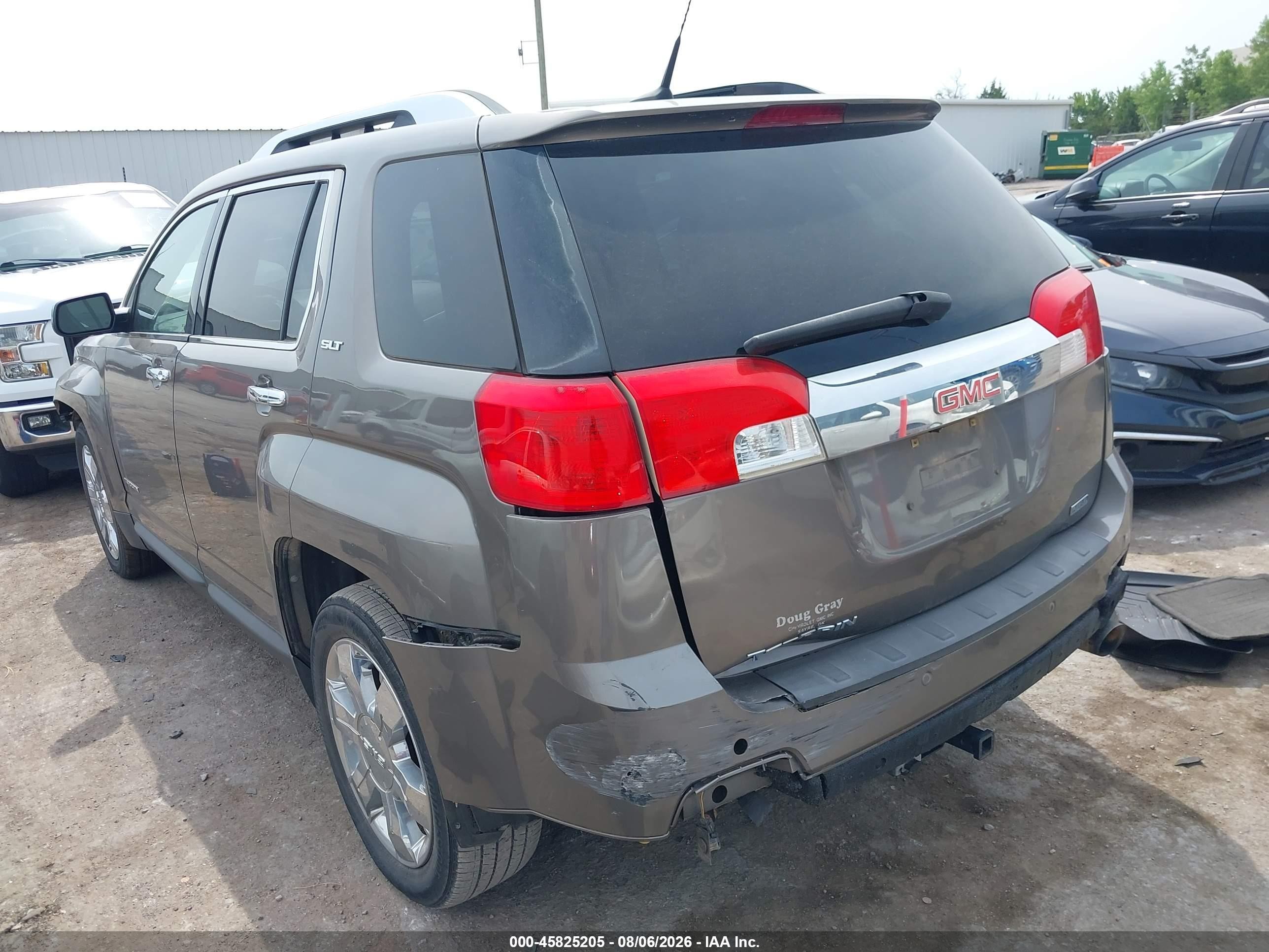 2011 Gmc Terrain Slt-2 Brown vin: 2CTFLWE57B6408339