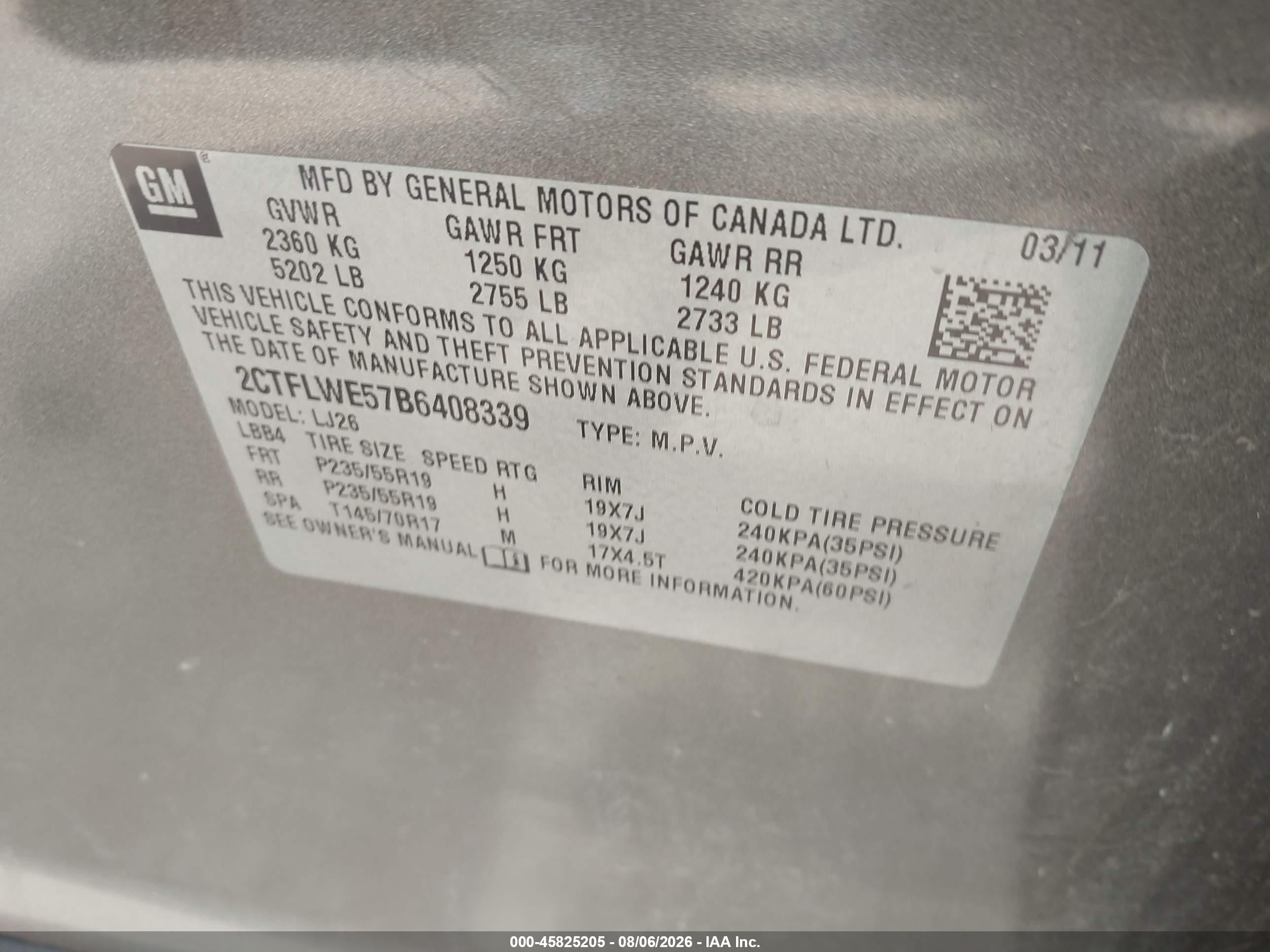 2011 Gmc Terrain Slt-2 Brown vin: 2CTFLWE57B6408339