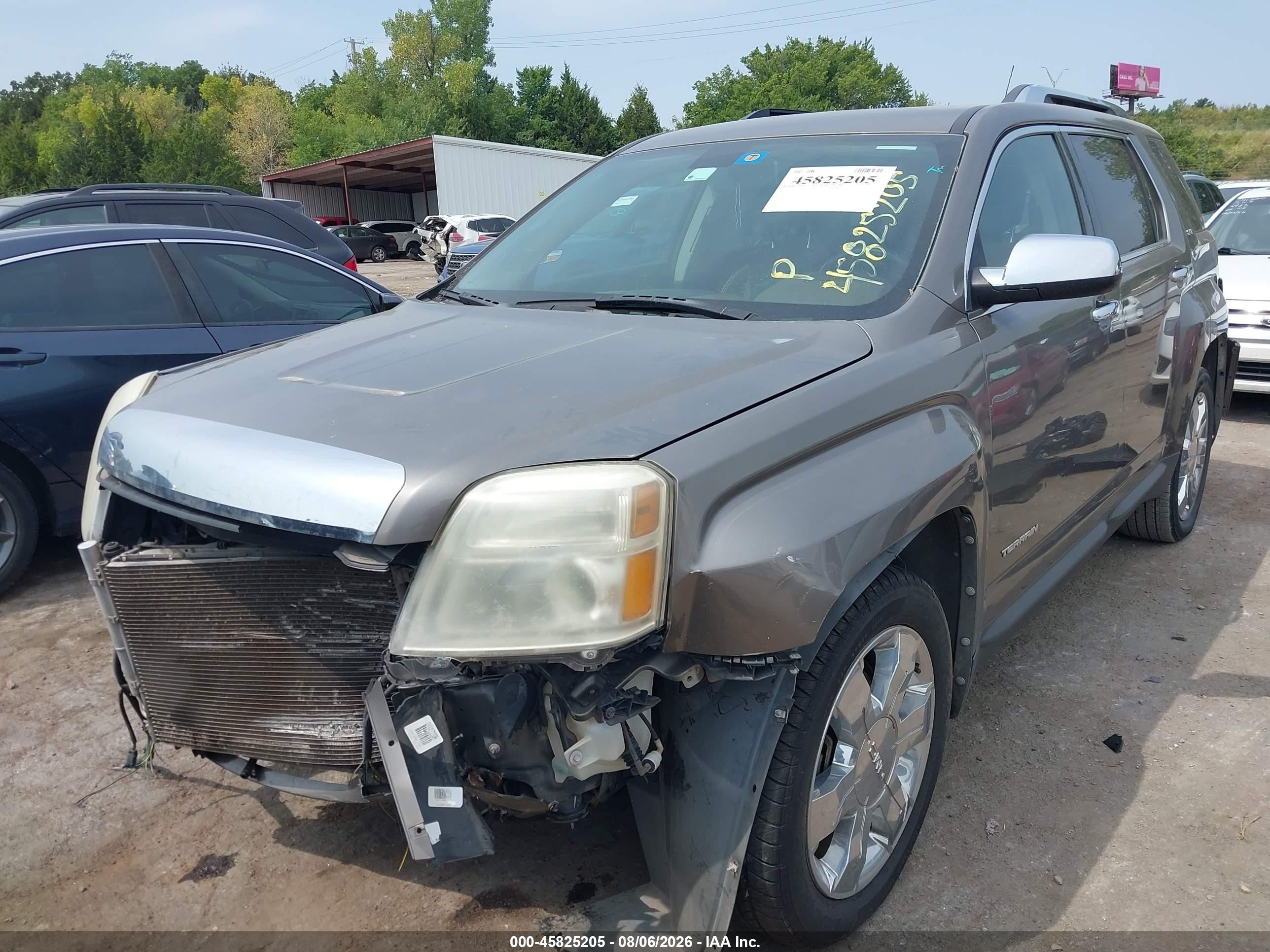 2011 Gmc Terrain Slt-2 Brown vin: 2CTFLWE57B6408339