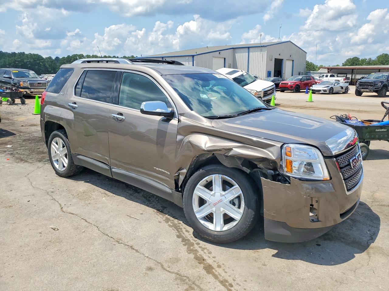 2011 Gmc Terrain Slt Tan vin: 2CTFLWE59B6412747