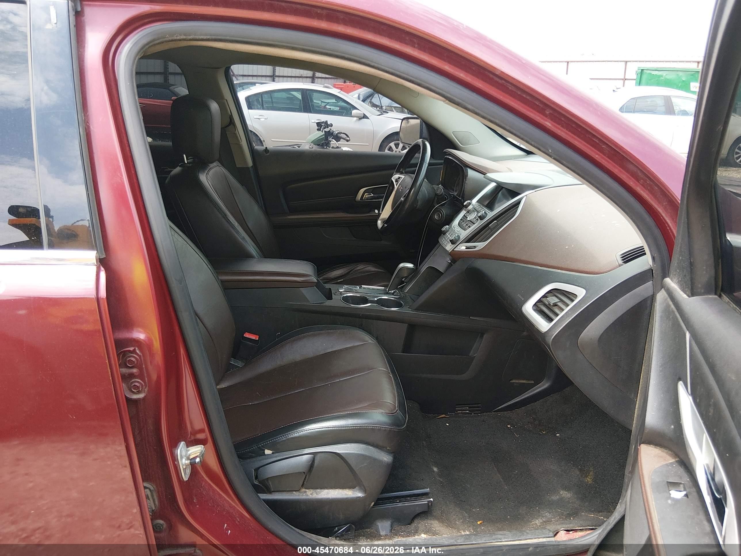 2011 Gmc Terrain Slt-2 Burgundy vin: 2CTFLWE5XB6208264