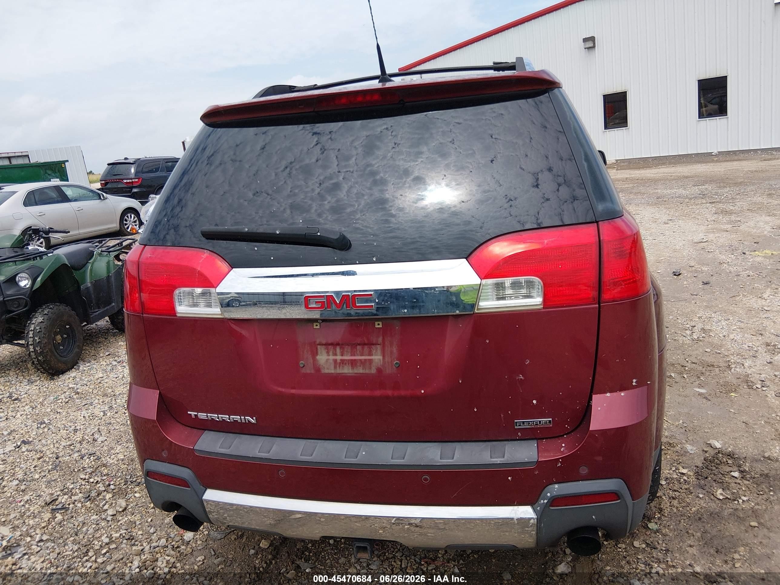 2011 Gmc Terrain Slt-2 Burgundy vin: 2CTFLWE5XB6208264