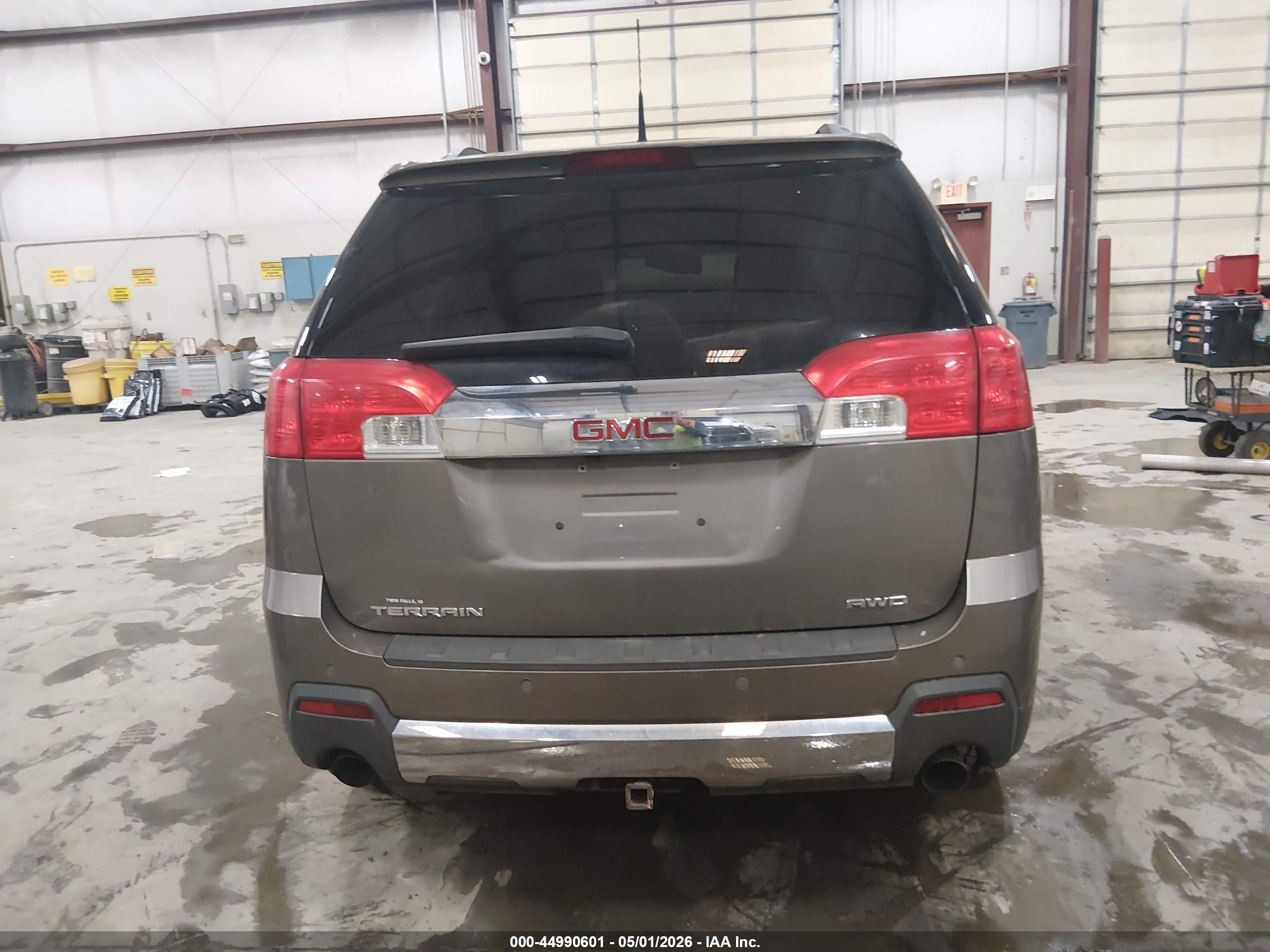 2011 Gmc Terrain Slt-2 Gray vin: 2CTFLXE51B6275969