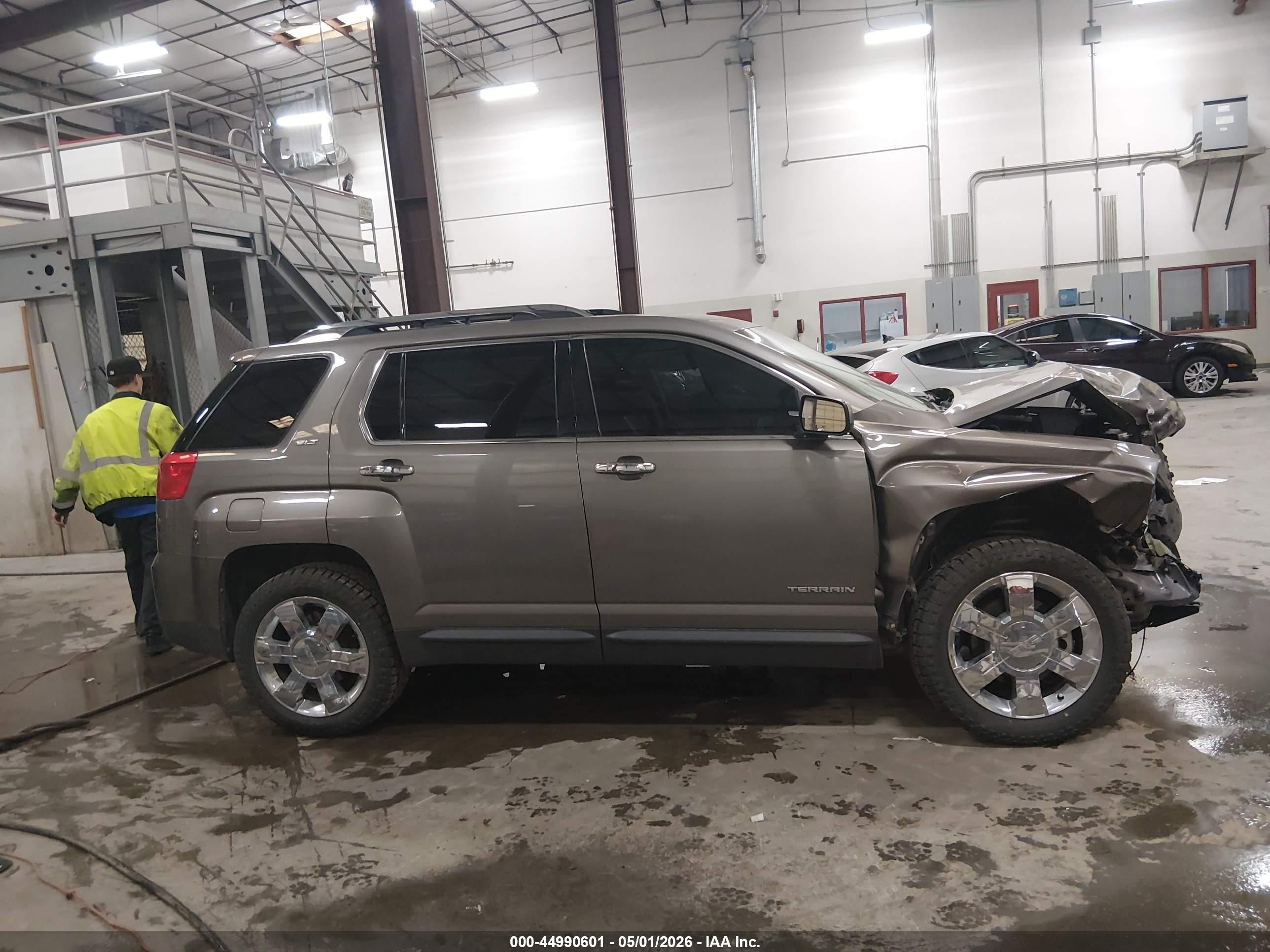 2011 Gmc Terrain Slt-2 Gray vin: 2CTFLXE51B6275969