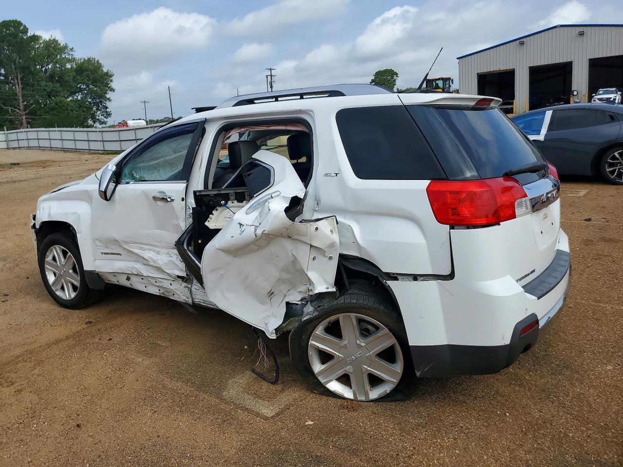 2011 Gmc Terrain Slt White vin: 2CTFLXE51B6375098
