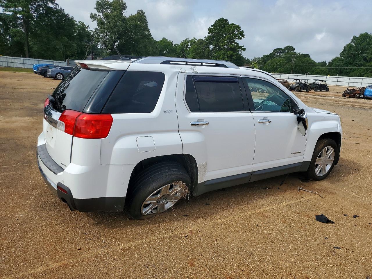 2011 Gmc Terrain Slt White vin: 2CTFLXE51B6375098