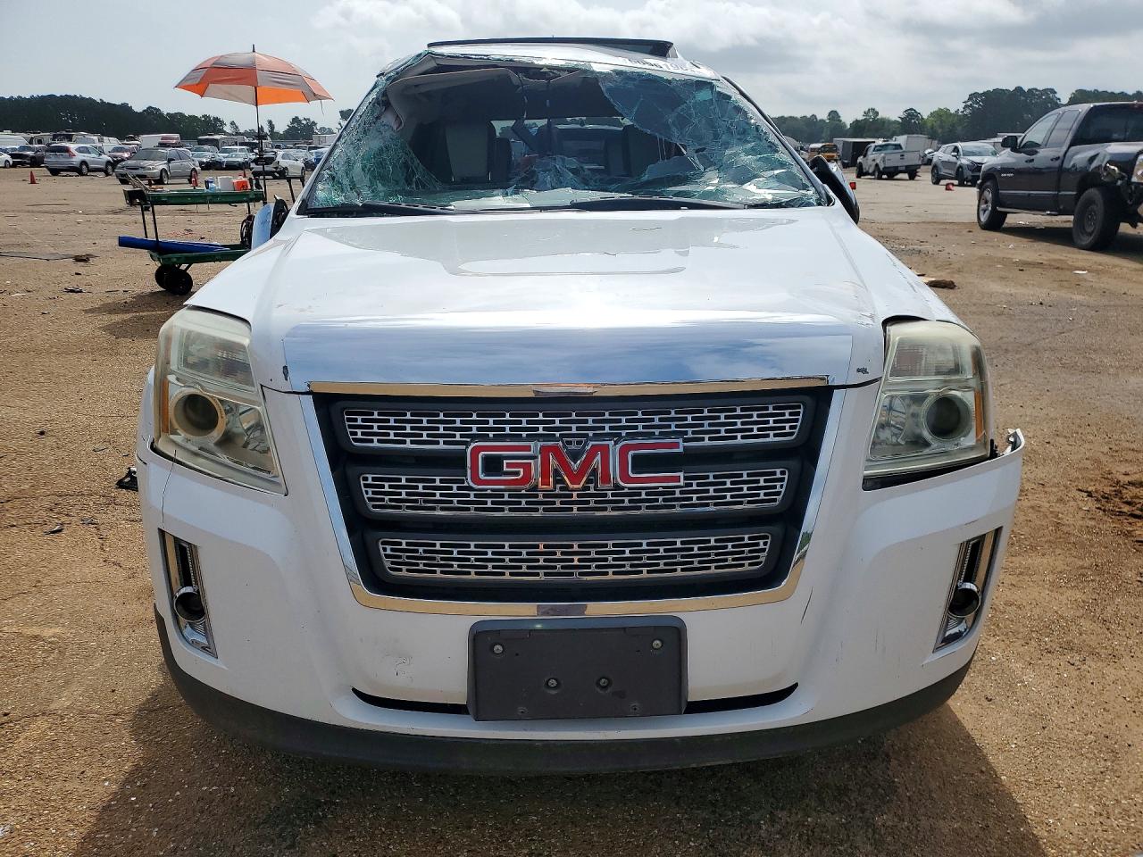 2011 Gmc Terrain Slt White vin: 2CTFLXE51B6375098