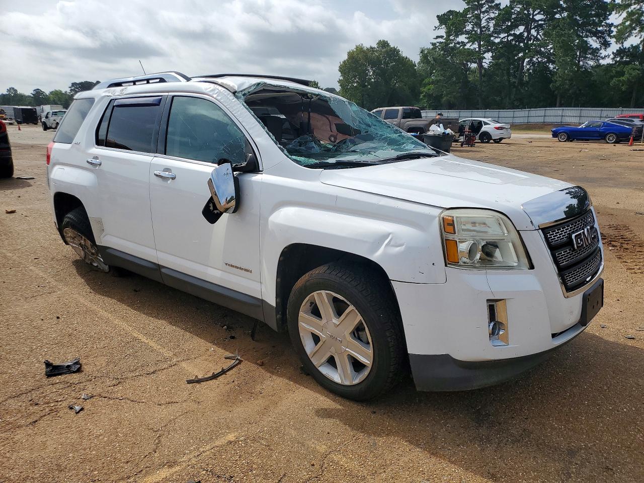 2011 Gmc Terrain Slt White vin: 2CTFLXE51B6375098
