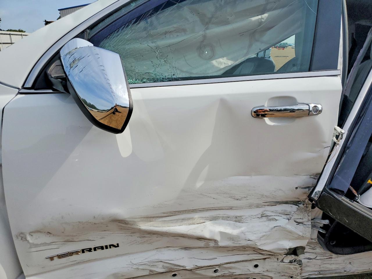 2011 Gmc Terrain Slt White vin: 2CTFLXE51B6375098