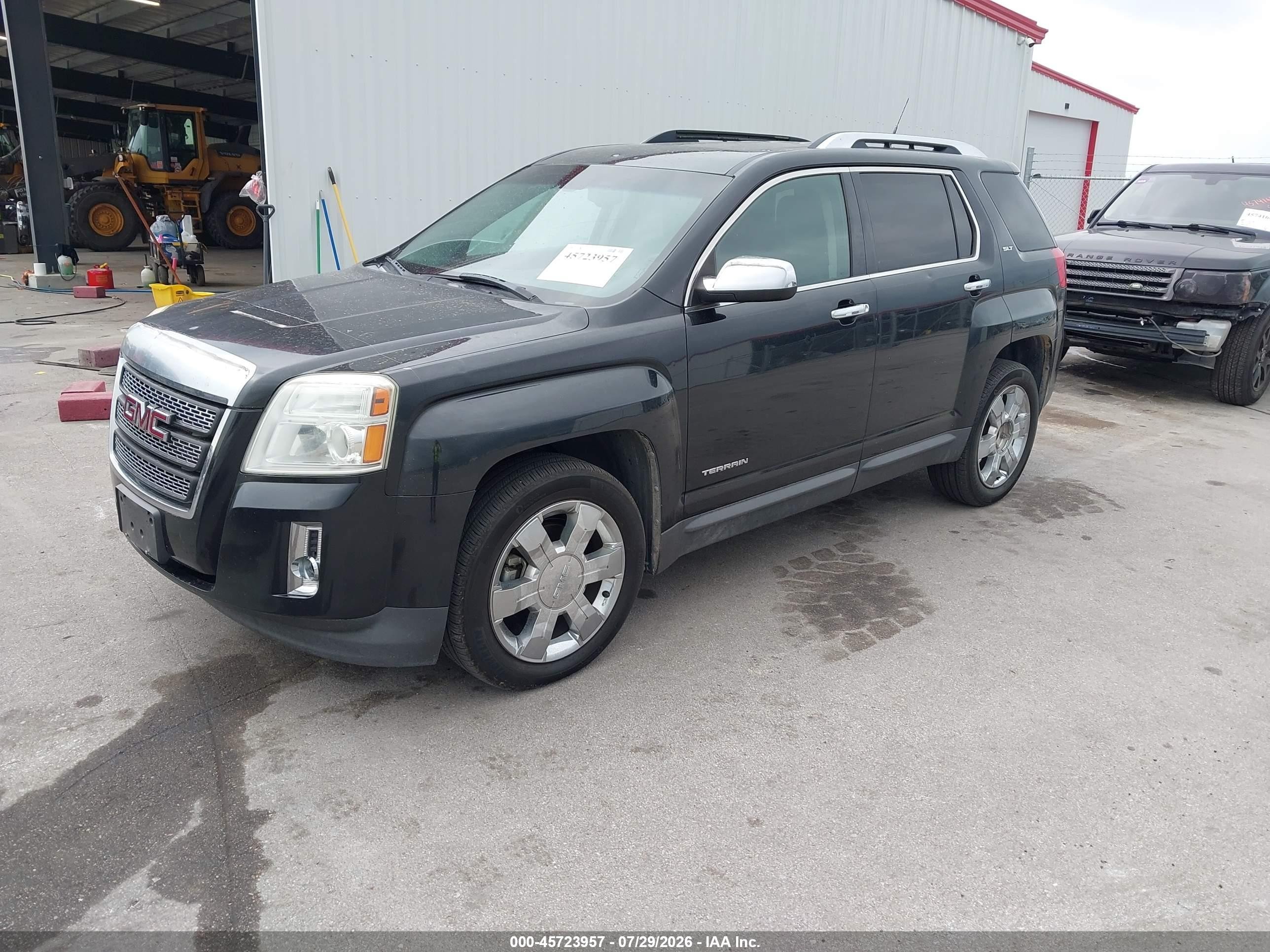 2011 Gmc Terrain Slt-2 Black vin: 2CTFLXE51B6394167