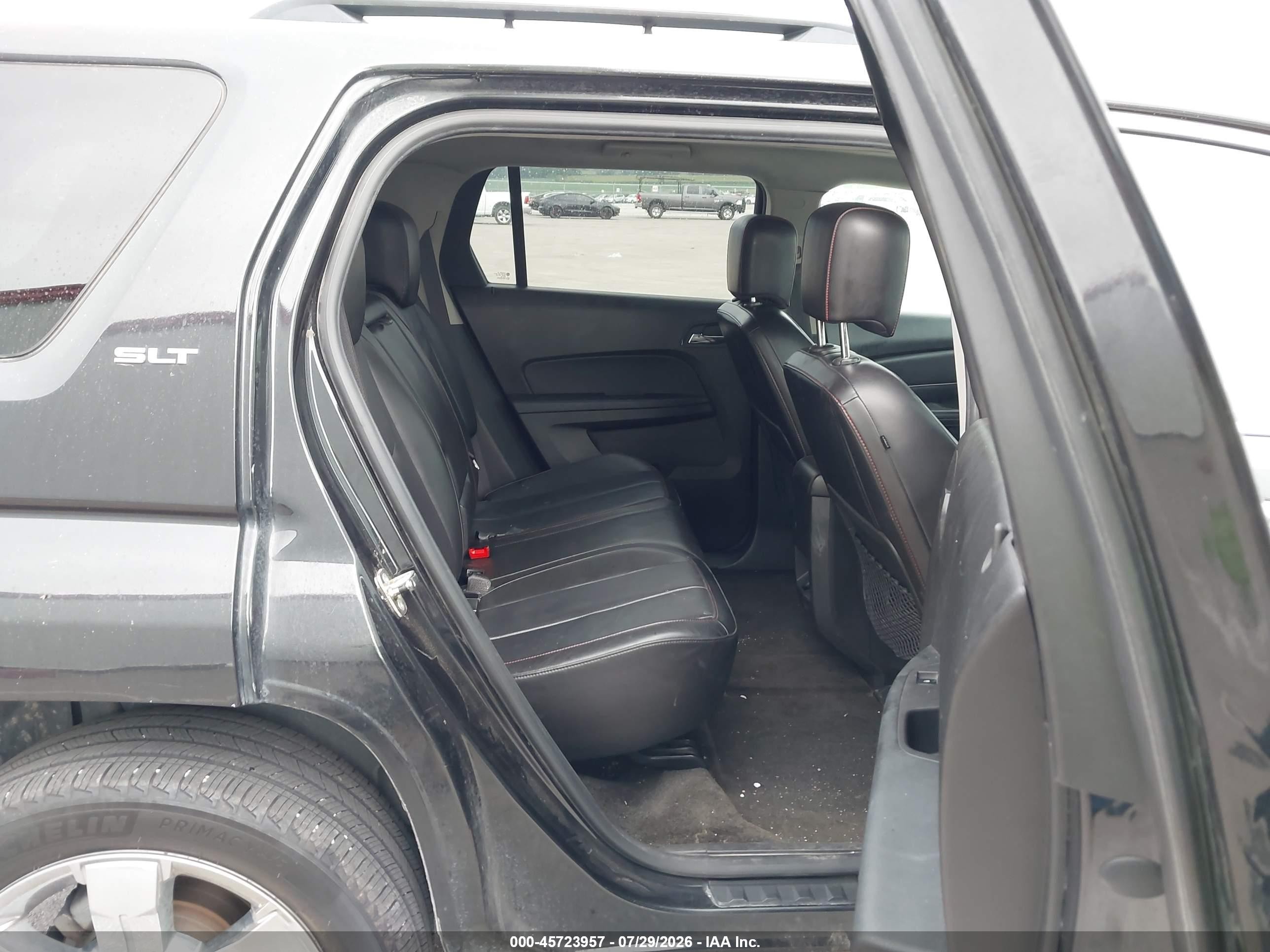 2011 Gmc Terrain Slt-2 Black vin: 2CTFLXE51B6394167