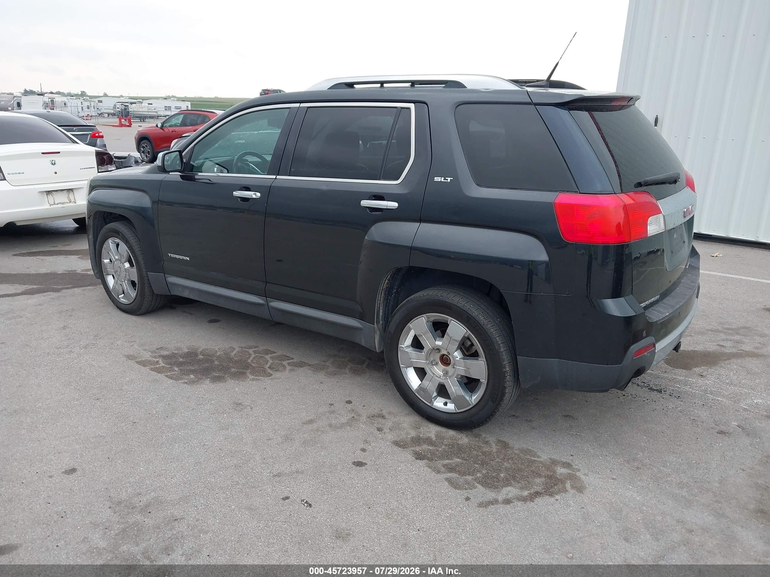 2011 Gmc Terrain Slt-2 Black vin: 2CTFLXE51B6394167