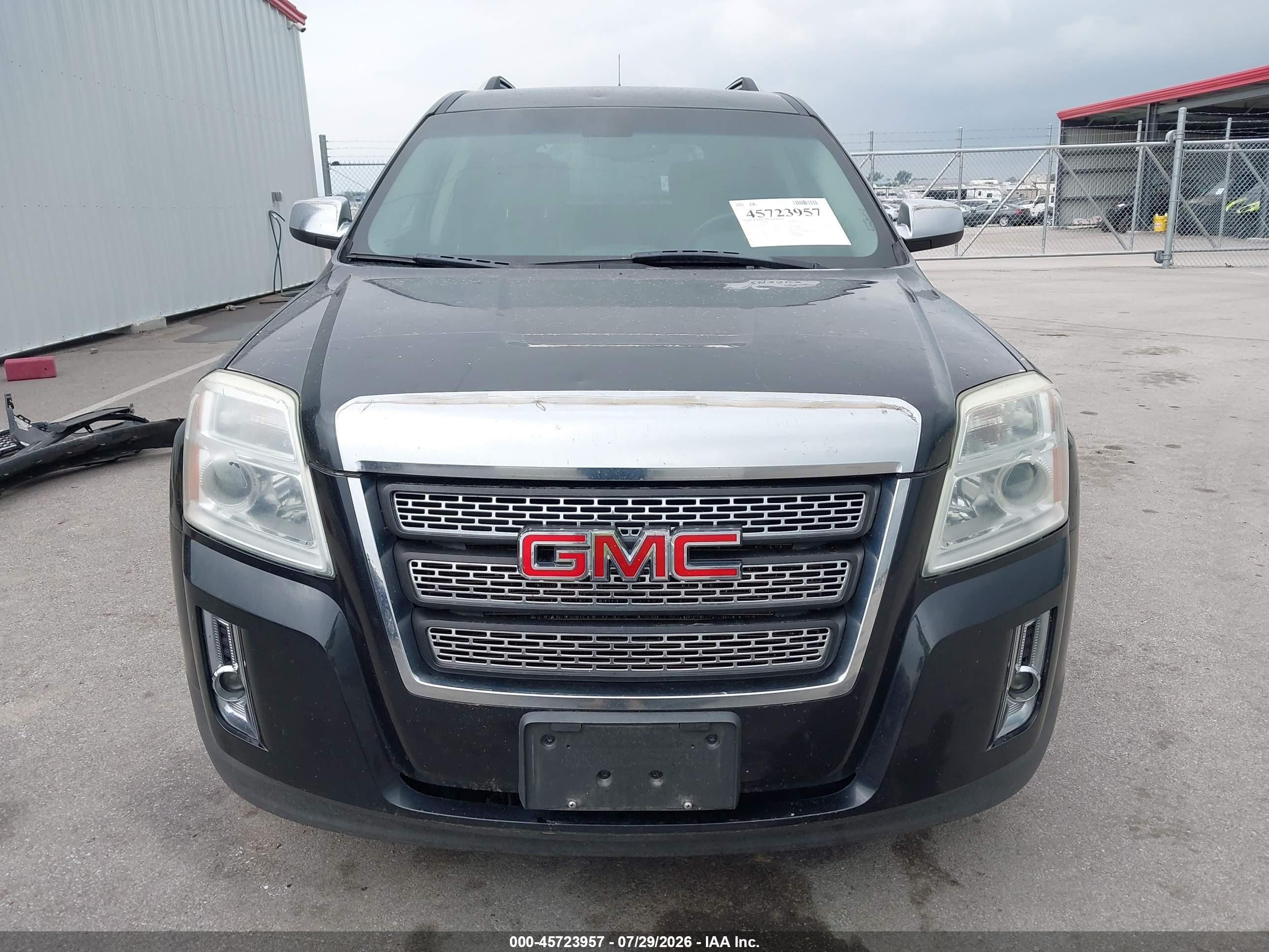 2011 Gmc Terrain Slt-2 Black vin: 2CTFLXE51B6394167