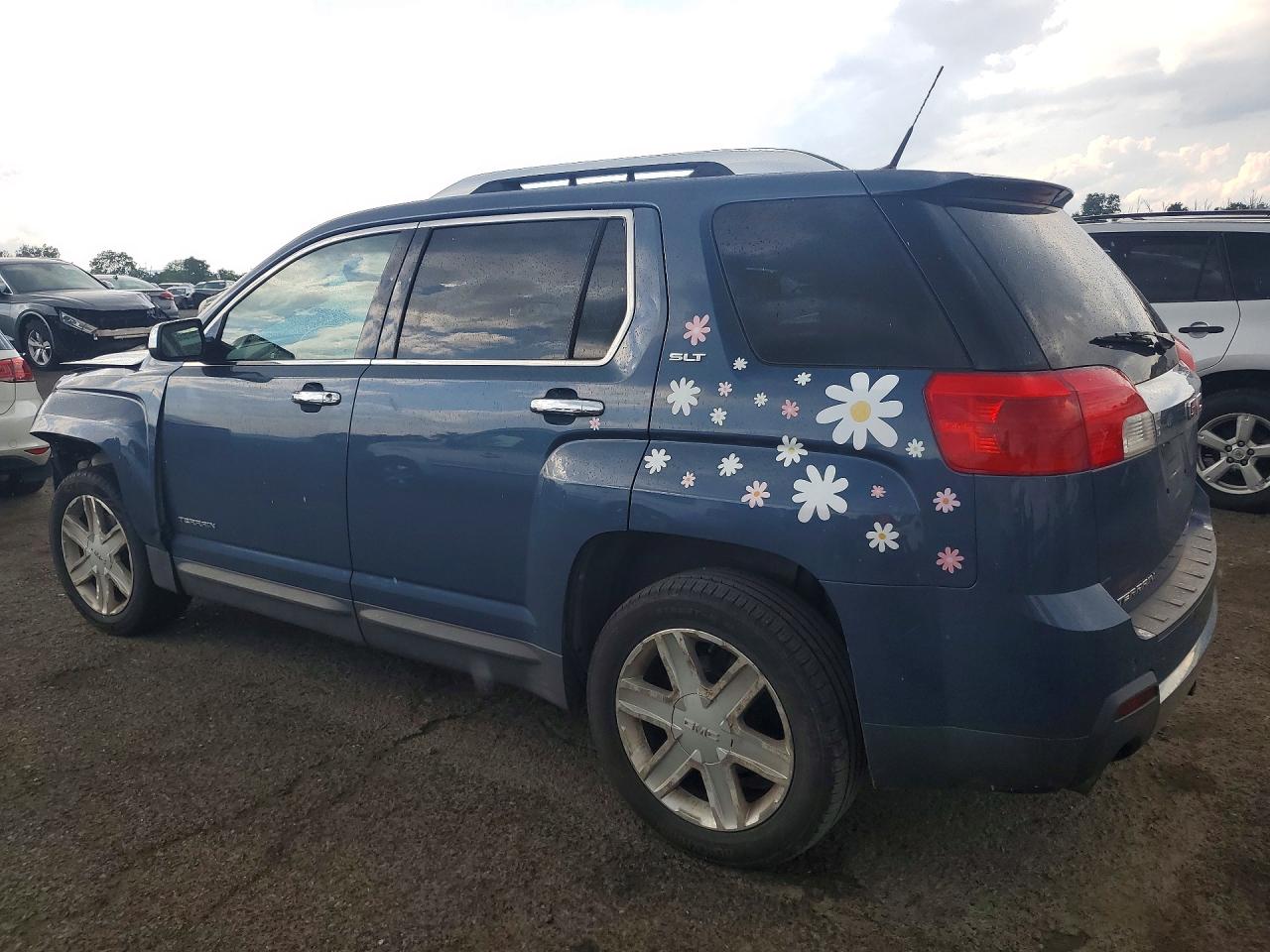 2011 Gmc Terrain Slt Blue vin: 2CTFLXE53B6305764
