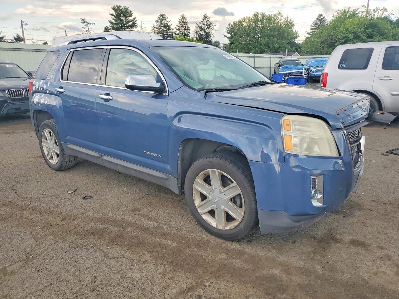 2011 Gmc Terrain Slt Blue vin: 2CTFLXE53B6305764