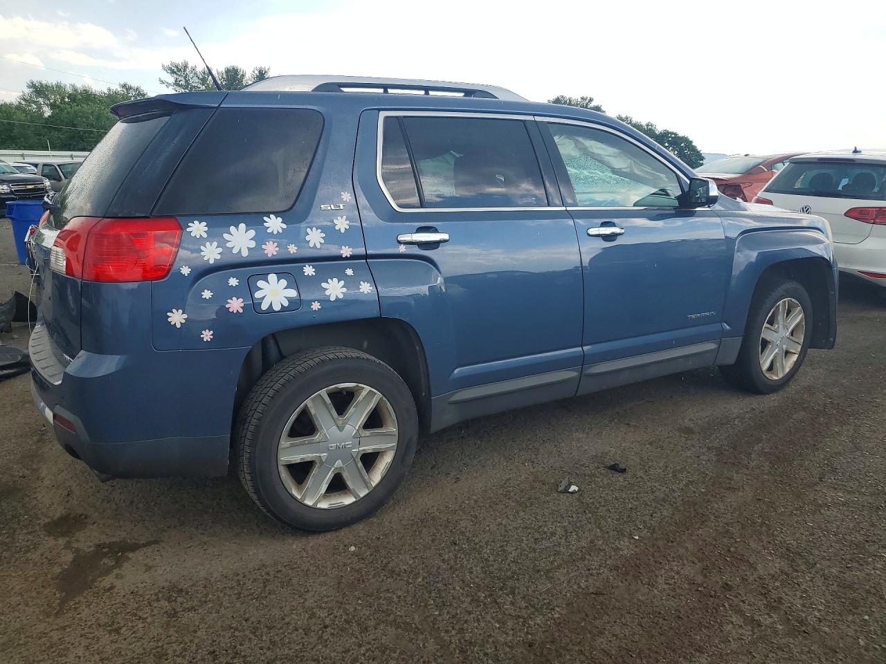 2011 Gmc Terrain Slt Blue vin: 2CTFLXE53B6305764