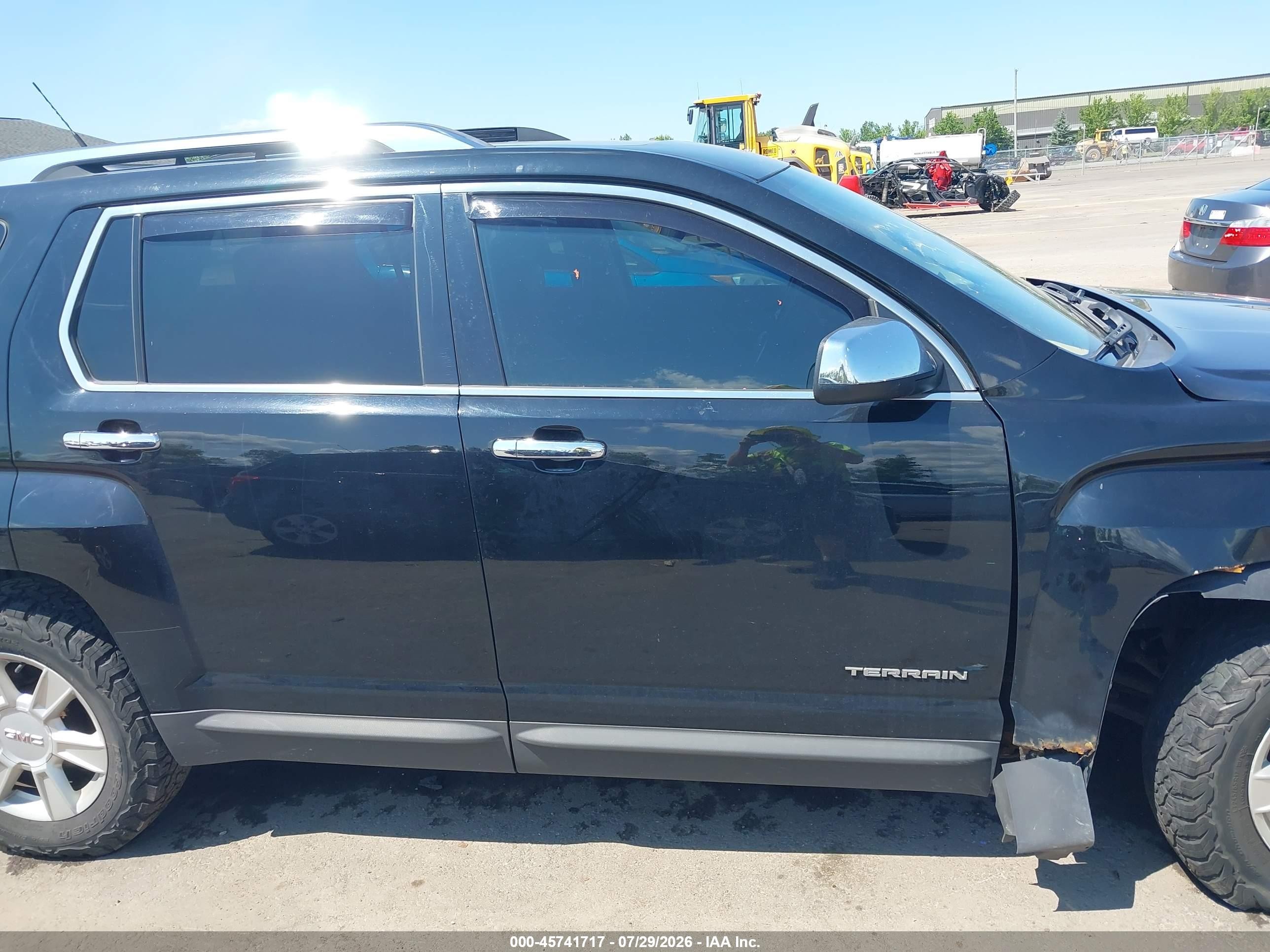 2011 Gmc Terrain Slt-2 Черный vin: 2CTFLXE53B6410174