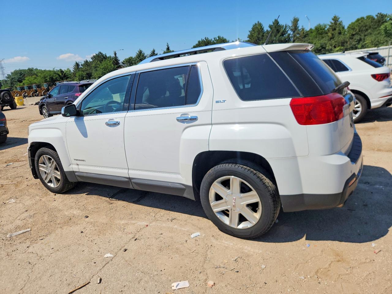 2011 Gmc Terrain Slt White vin: 2CTFLXE54B6453907