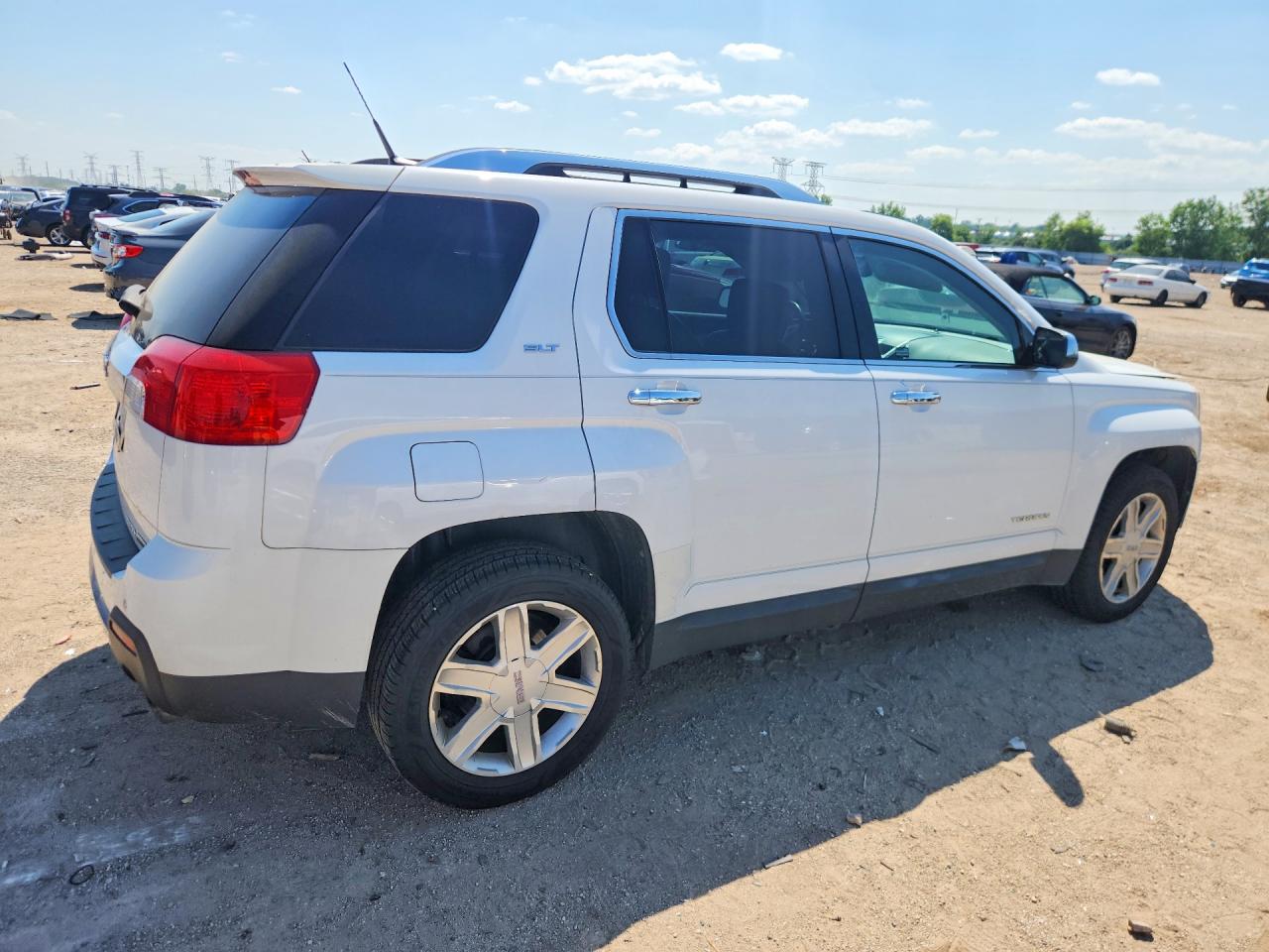 2011 Gmc Terrain Slt White vin: 2CTFLXE54B6453907
