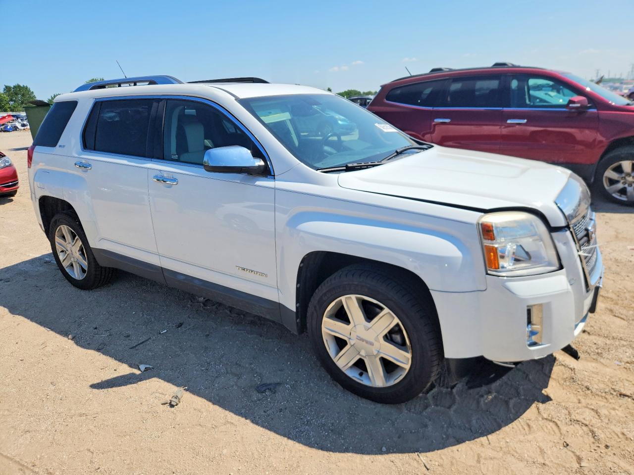 2011 Gmc Terrain Slt White vin: 2CTFLXE54B6453907